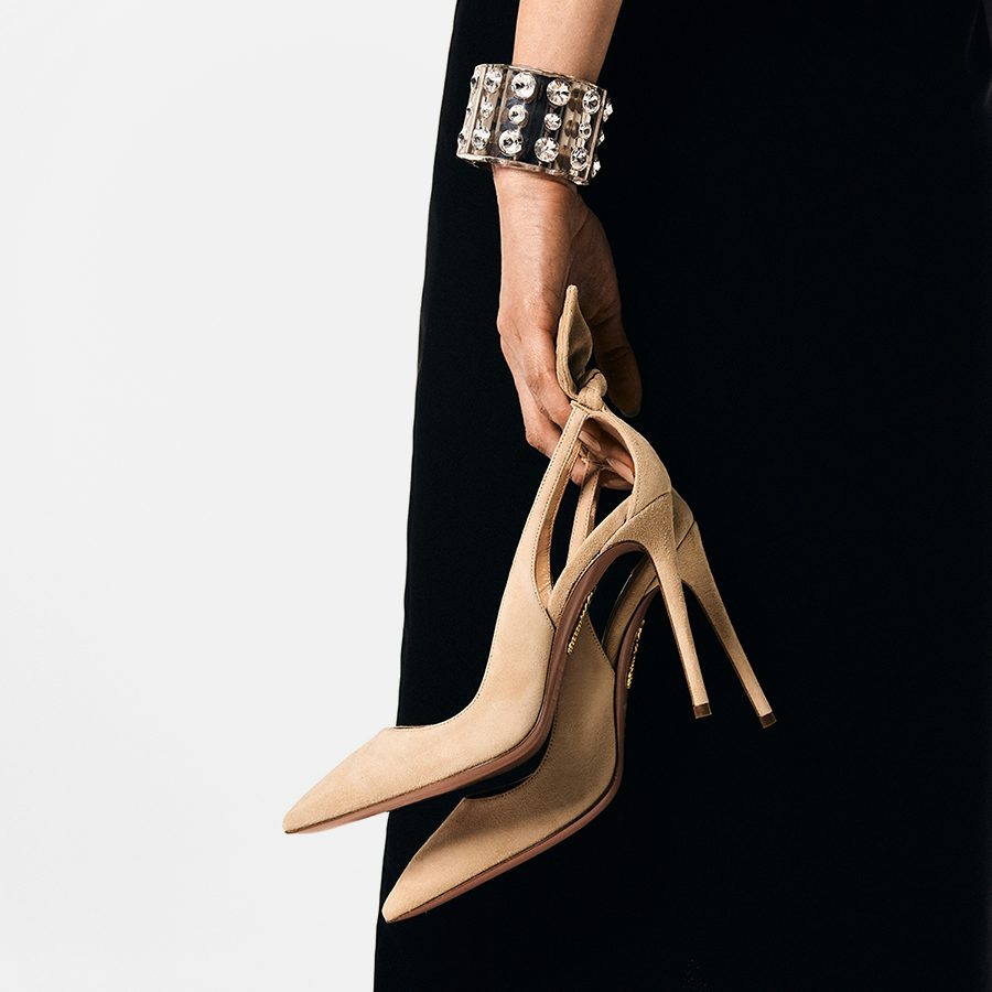 Sandales Aquazzura 'Mar' – Taille 39, Vert, Escarpins à Strap Ultra-hauts, Neuves Sans Boîte