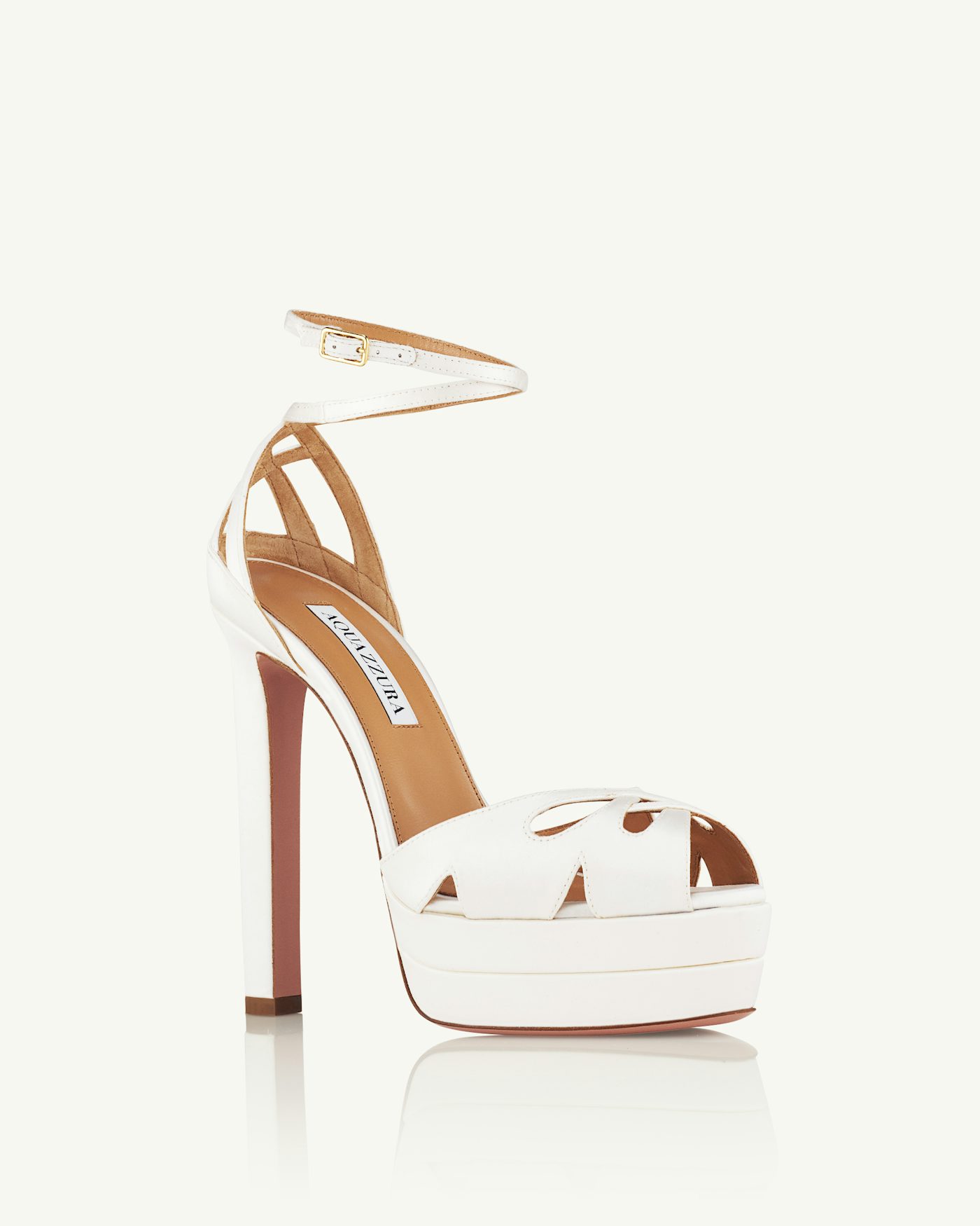 All Dolled Up Sandal Plateau 140 BLANC 1