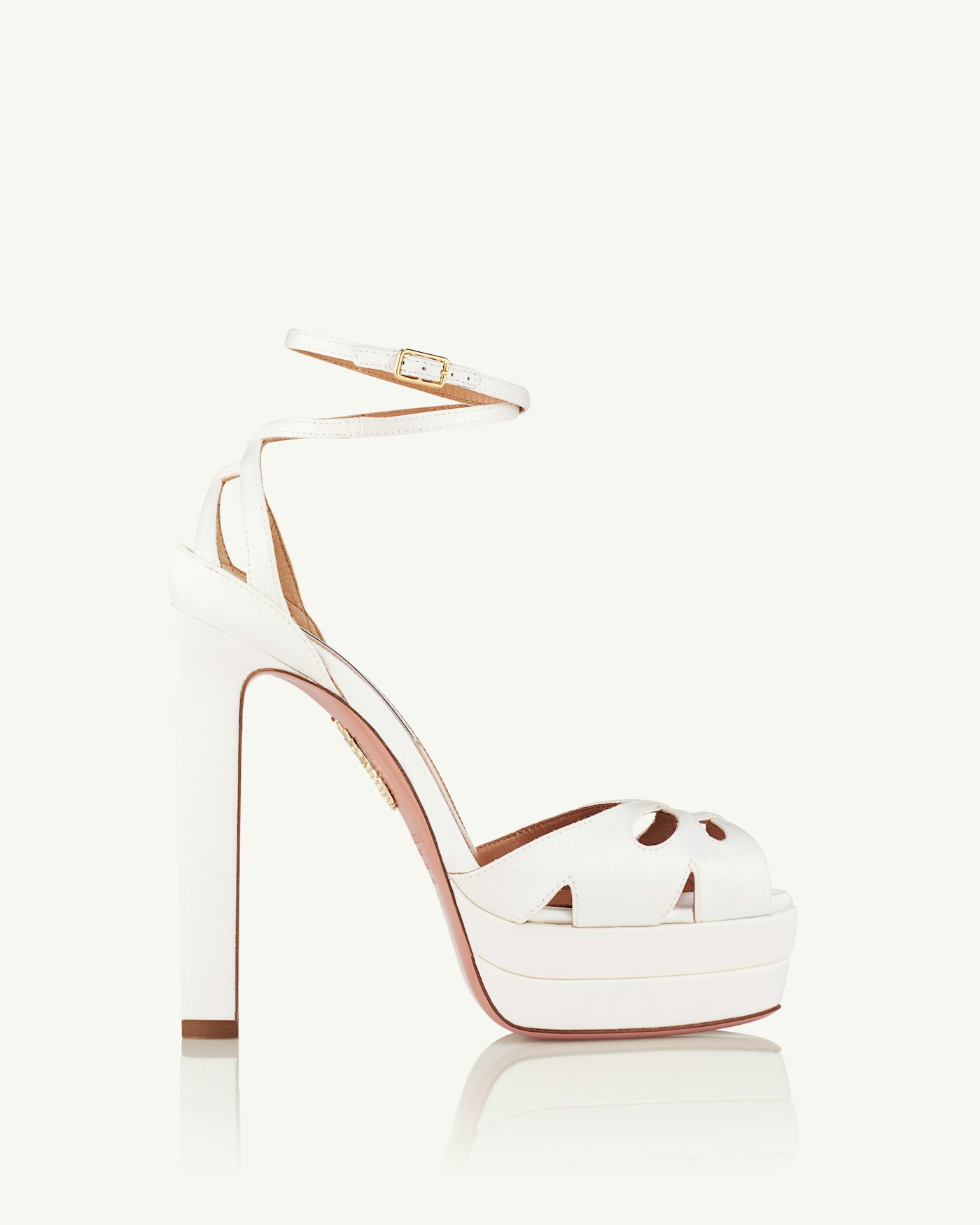 All Dolled Up Sandal Plateau 140 BLANC 2