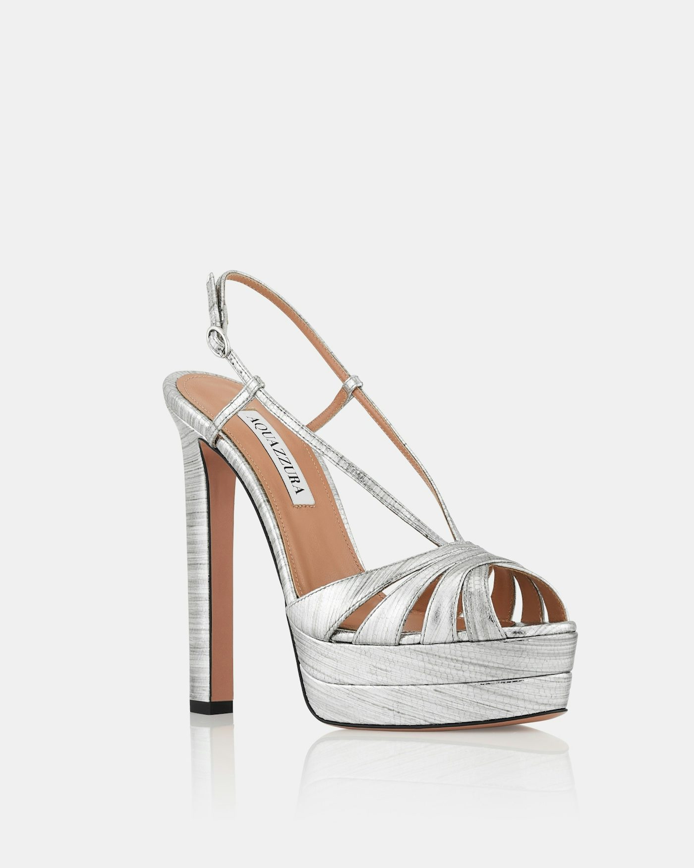 Aimée Sandal Plateau 130 ARGENT 1