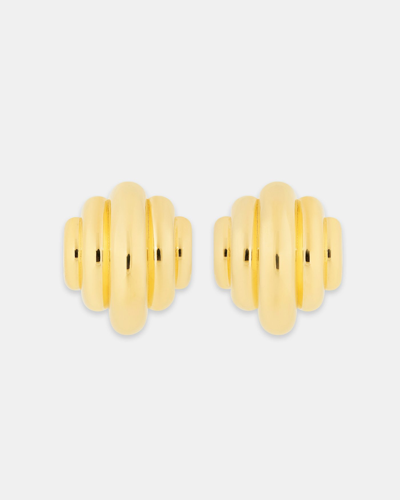 Alex Earrings 金色 2