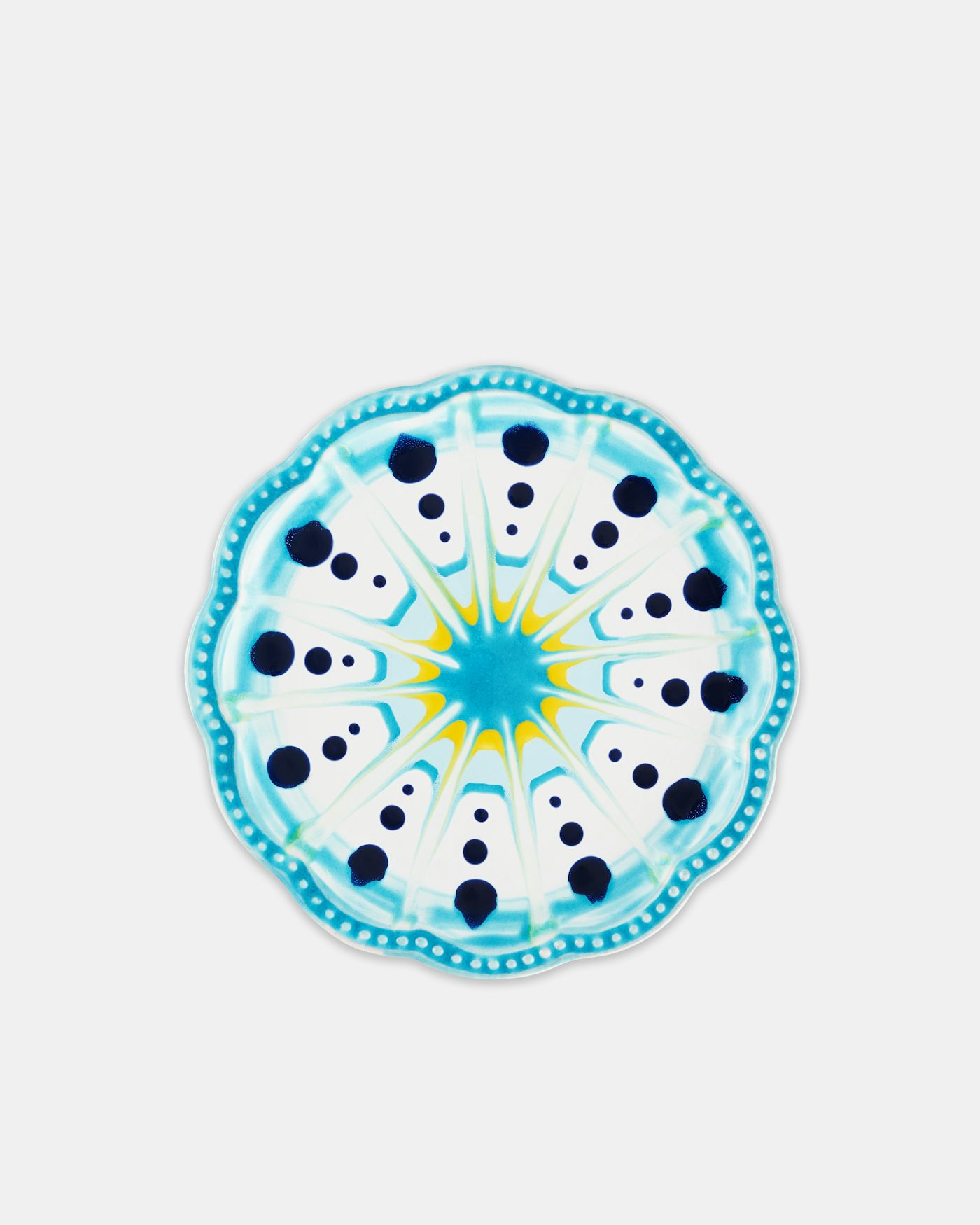 Alegria Dessert Plate BLU 2