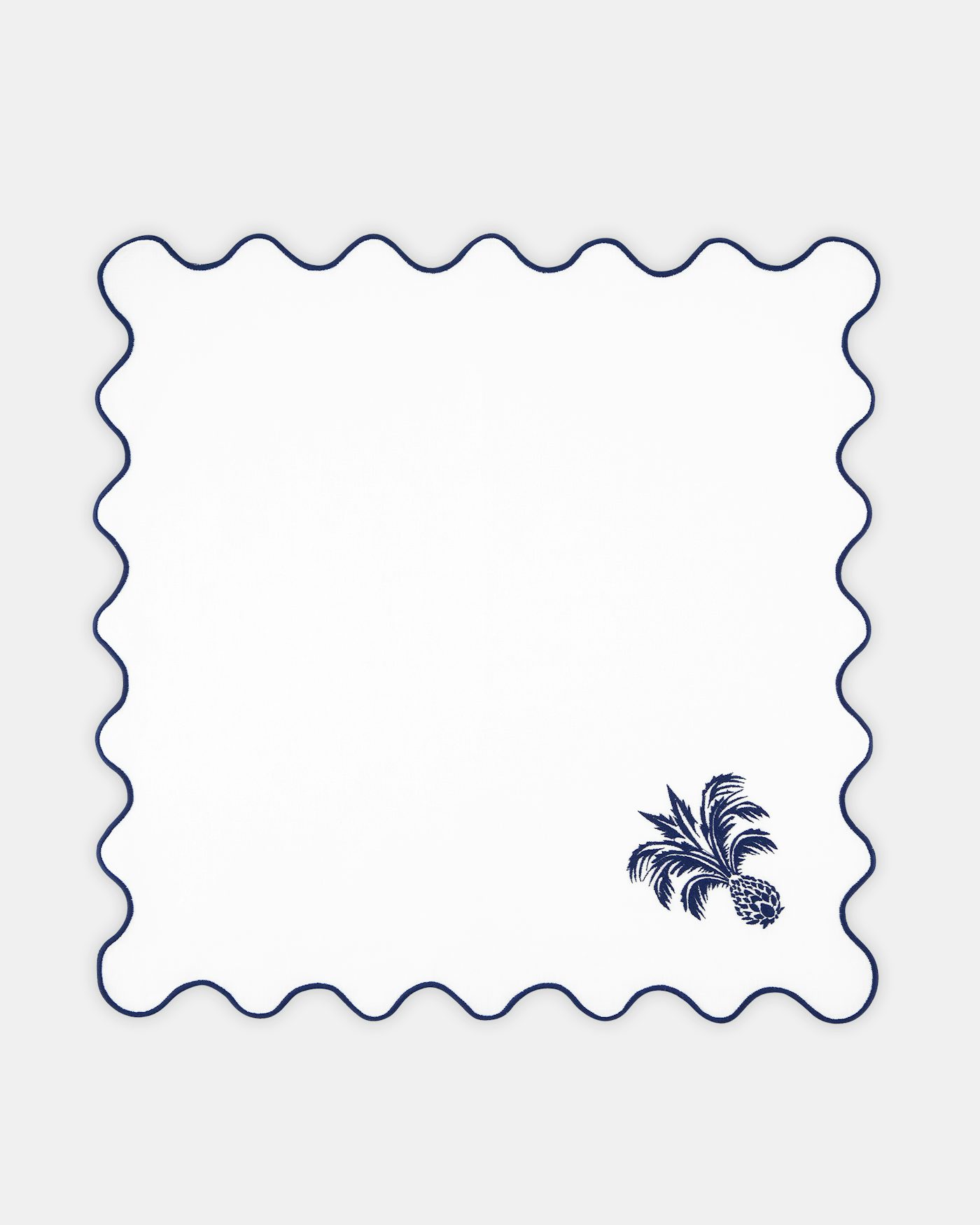 Ananas Napkin BLU 2