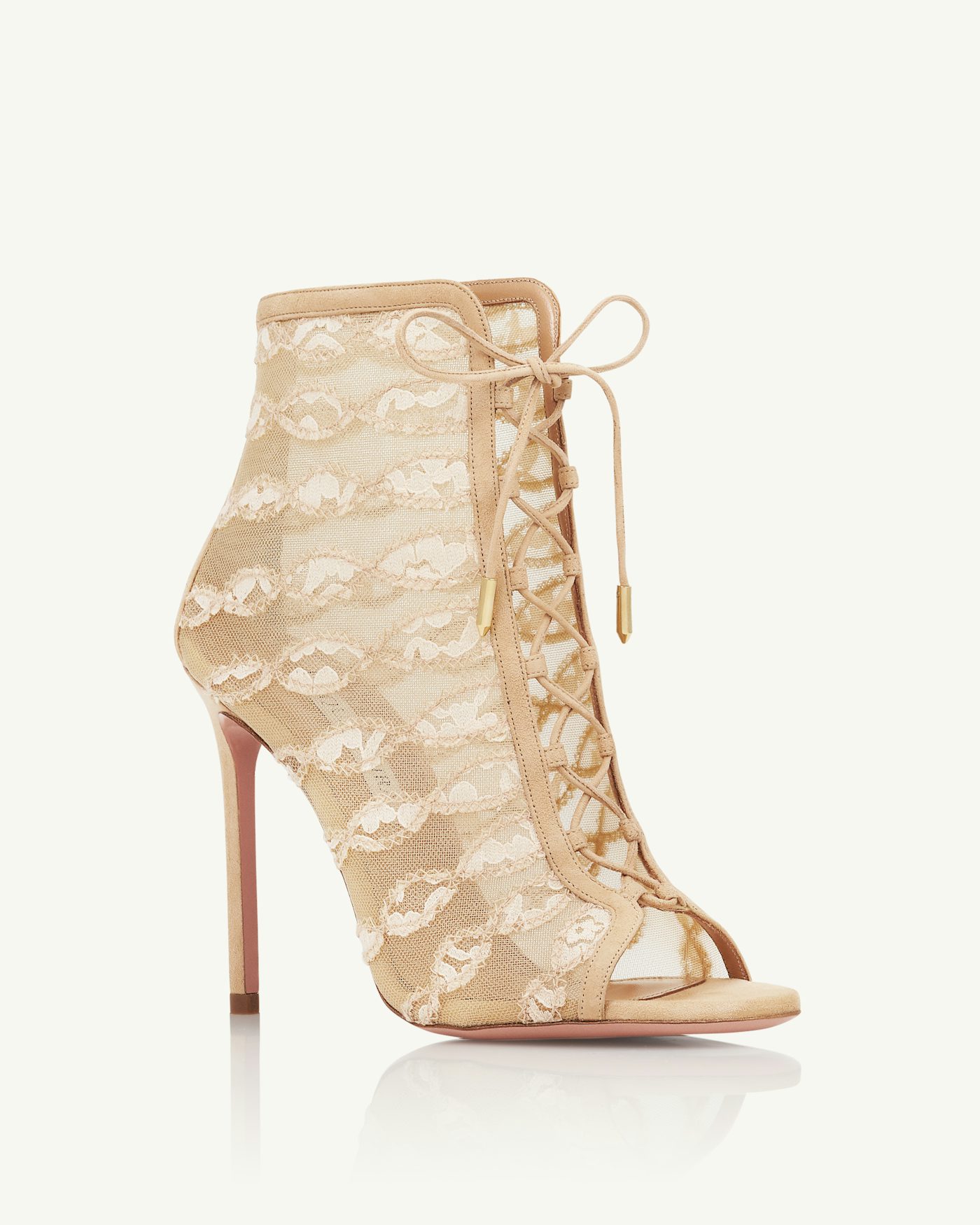 After Dark Bootie 105 BEIGE 1