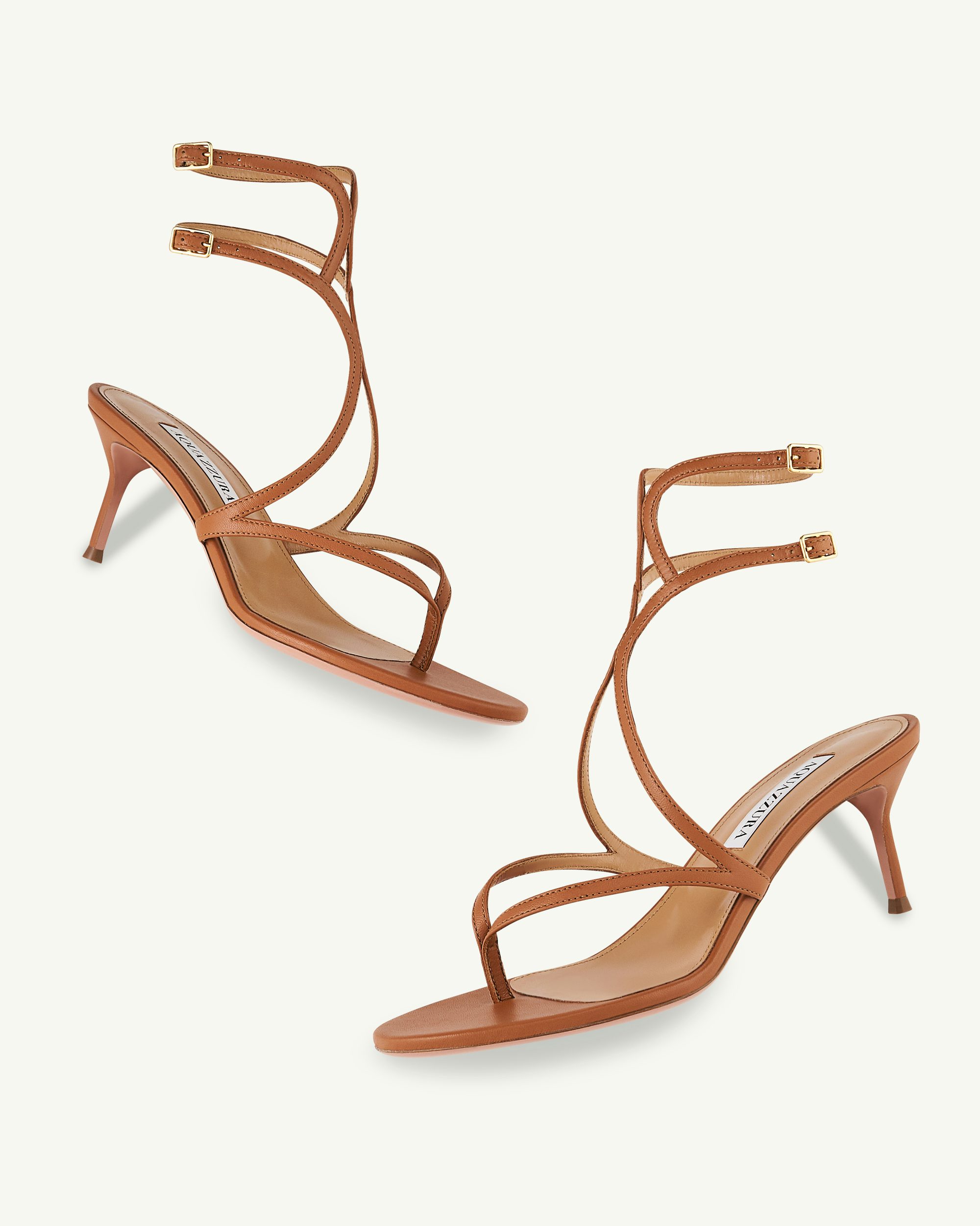 Baia Sandal 65 BROWN Aquazzura@ Official