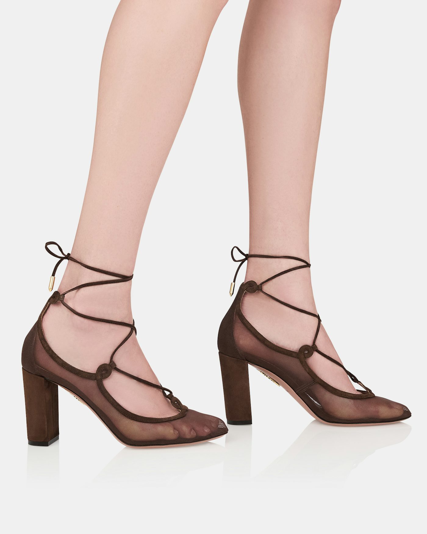 Che Bella Pump 85 BROWN Aquazzura@ Official