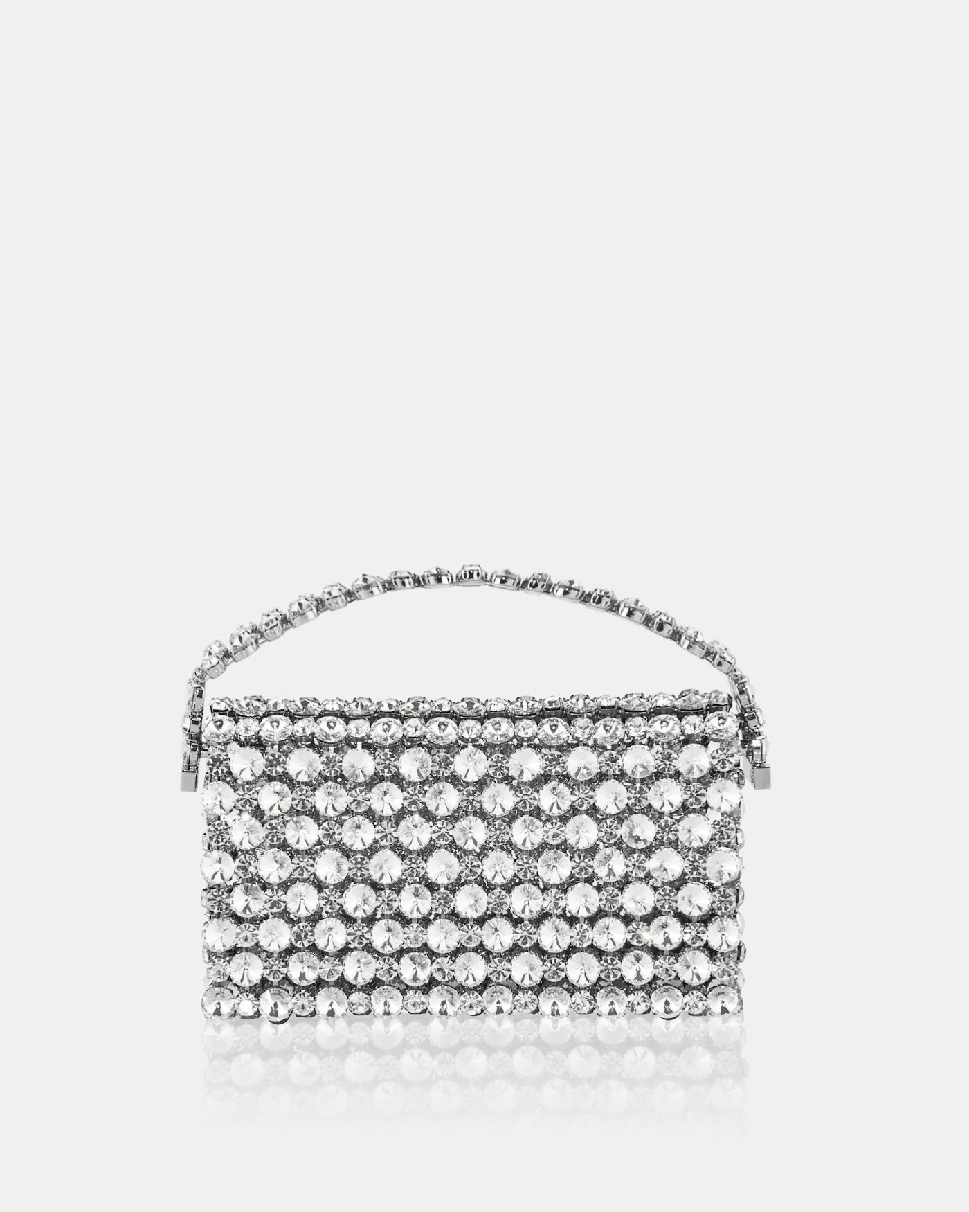 Cosmic Crystal Shoulder Bag PALLADIUM/CRYSTAL 1