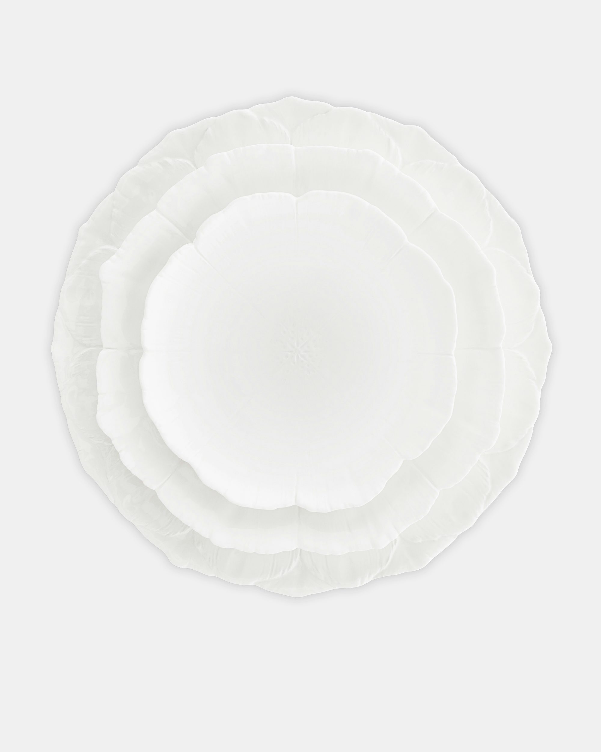 Ayu✿ Cherry Blossom Charger Plate WHITE Aquazzura@ Official