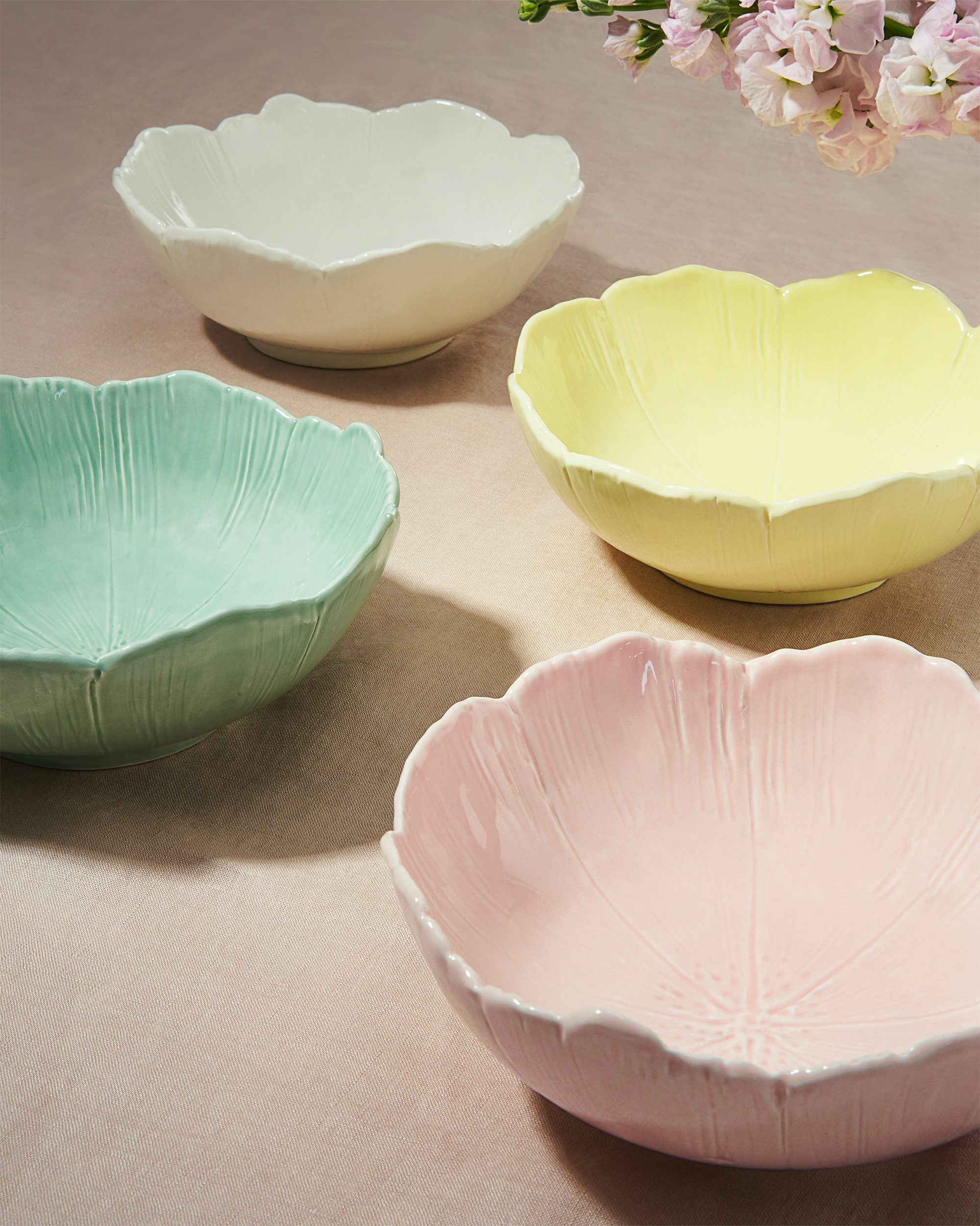 食器 YUKO Cherry Blossom Soup Plate GREEN Aquazzura@ Official