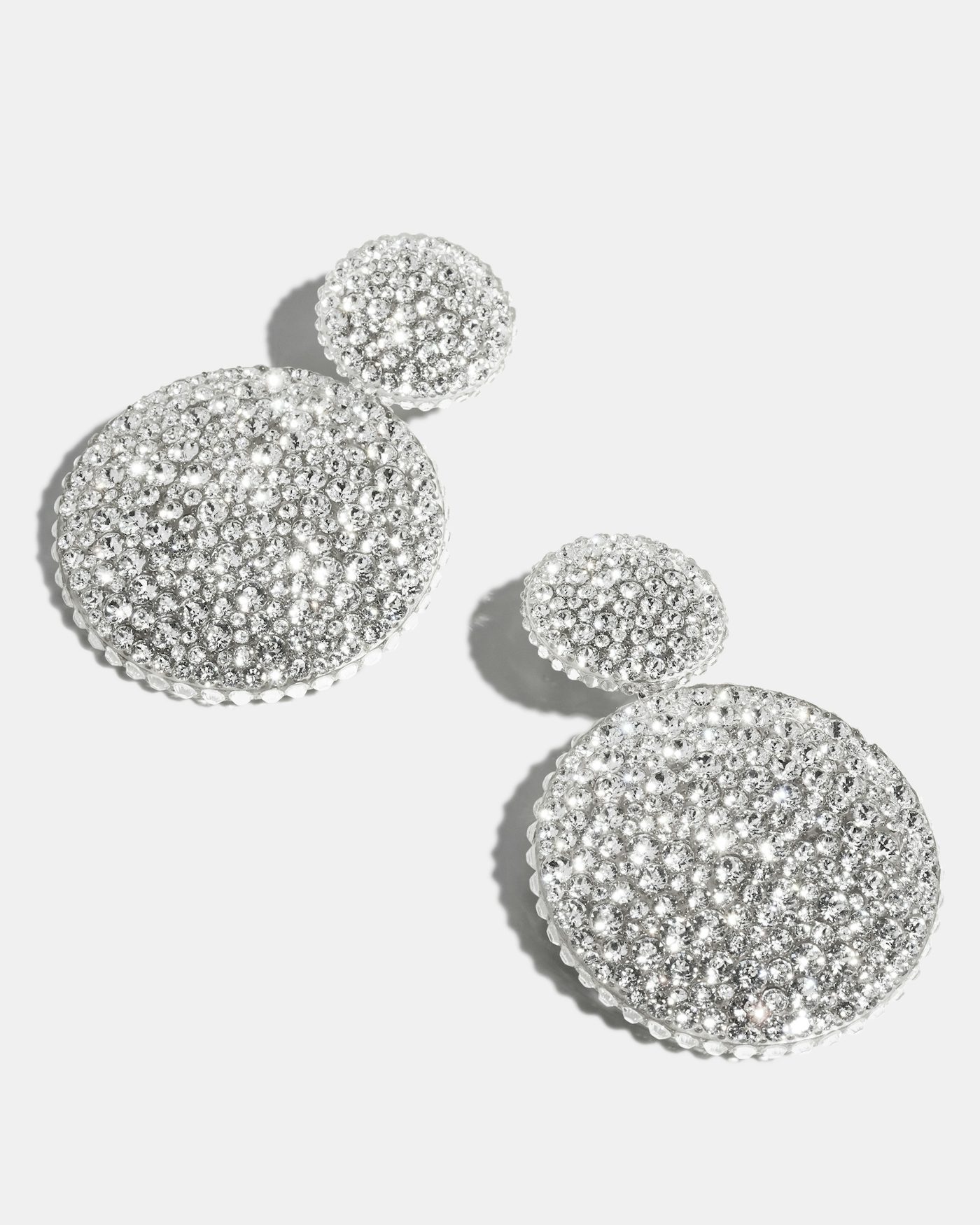 Crystal Lover Earrings SILVER 1