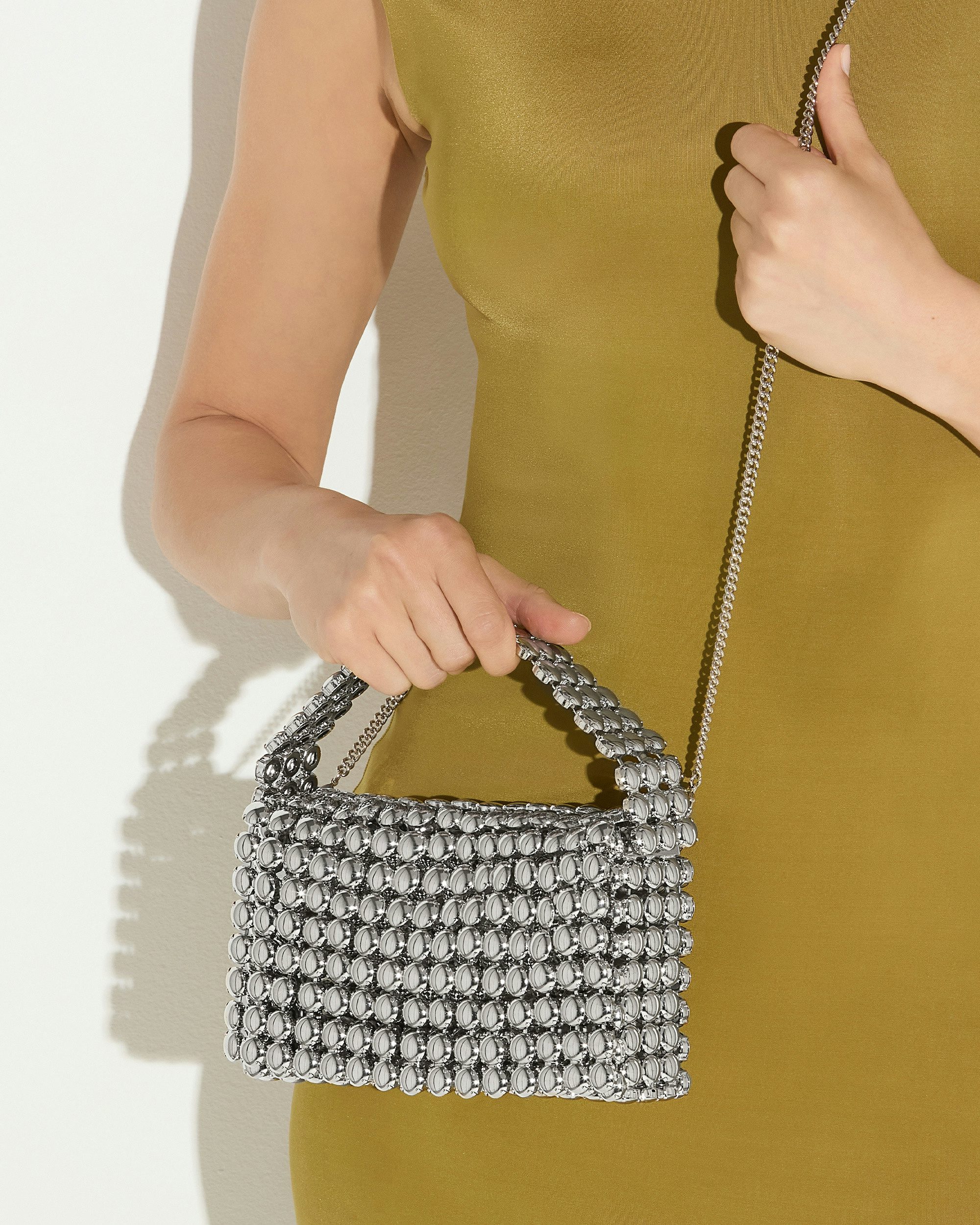 Cosmic Shoulder Bag SILVER Aquazzura@ Official