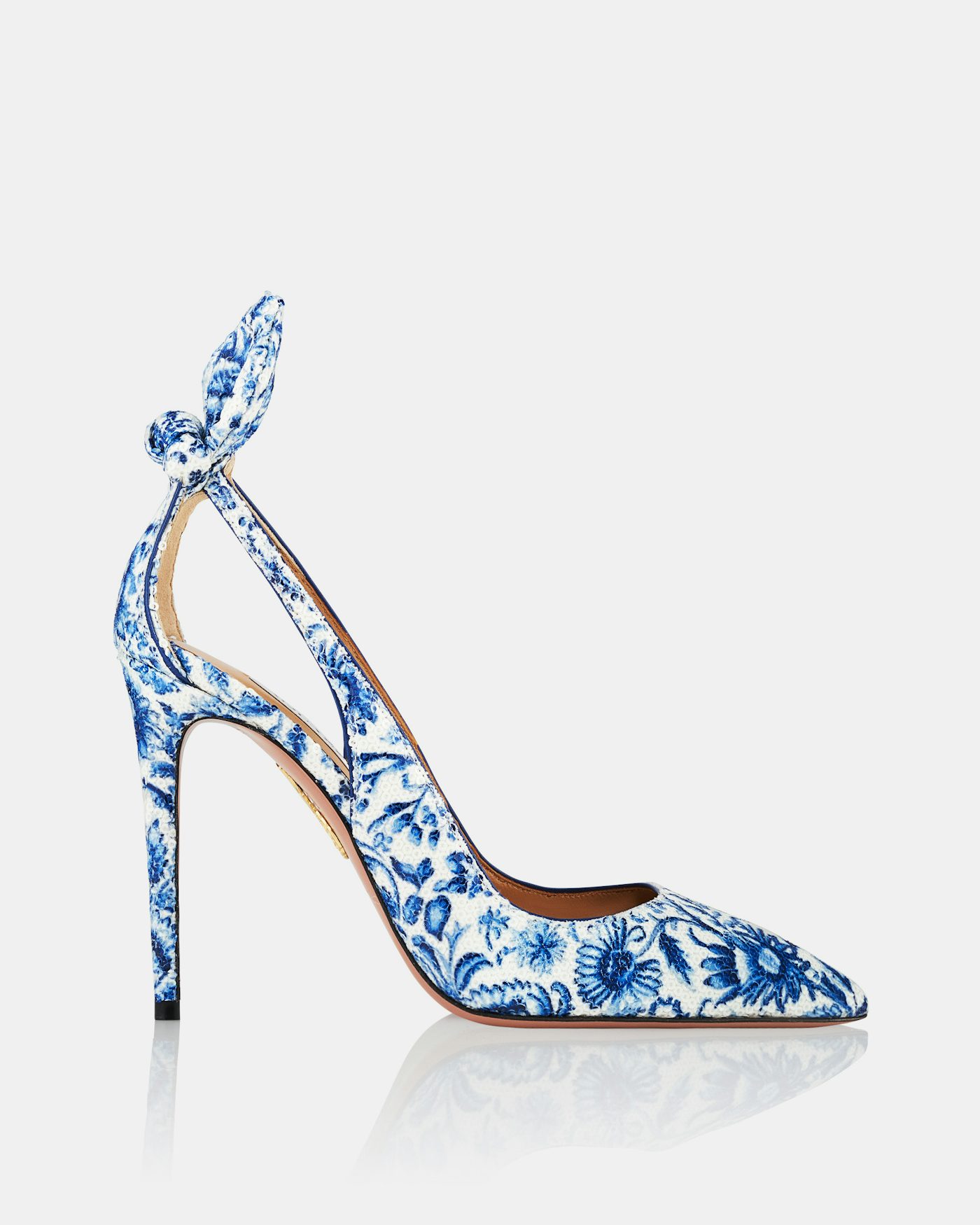 Bow Tie Pump 105 BLUE 2