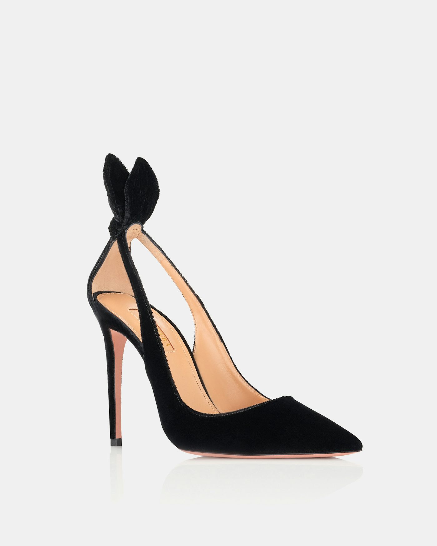 Bow Tie Pump 105 BLACK 1