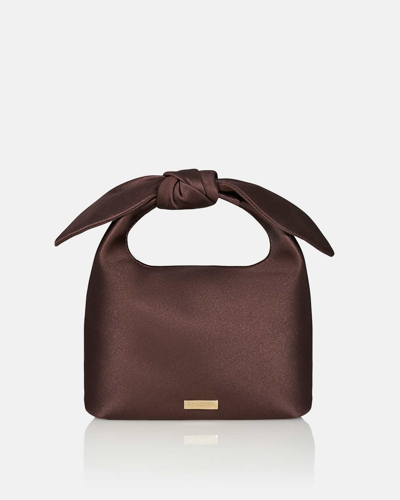 Bow Tie Hobo Mini Bag BROWN 2