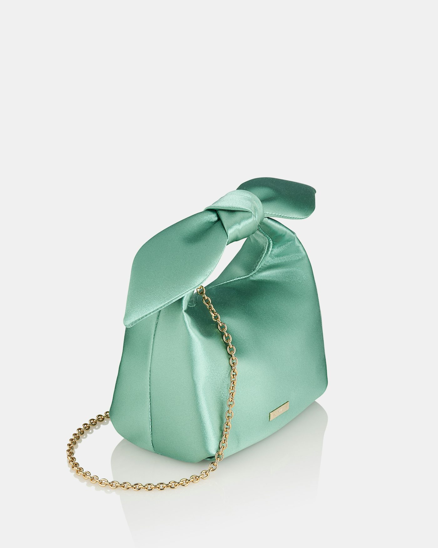 Bow Tie Hobo Mini Bag BLUE 1