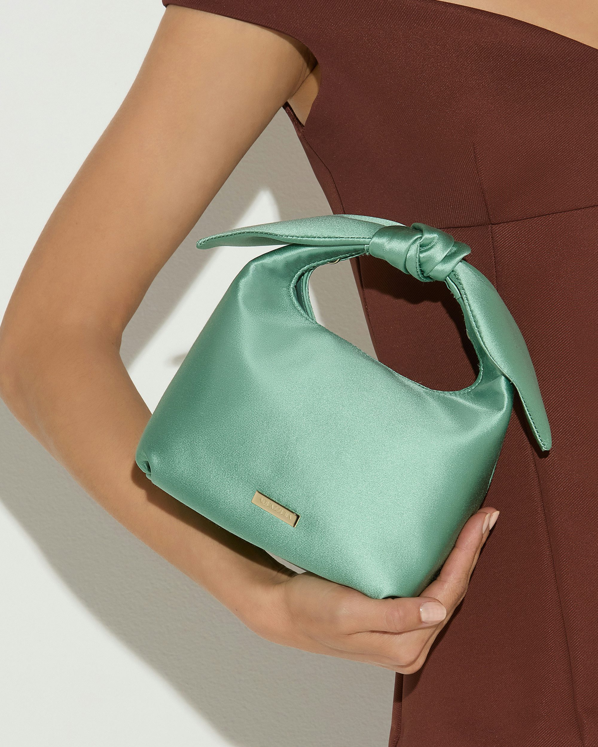 Bow Tie Hobo Mini Bag BLUE Aquazzura@ Official Bow Tie Hobo Mini Bag BLUE Aquazzura@ Official