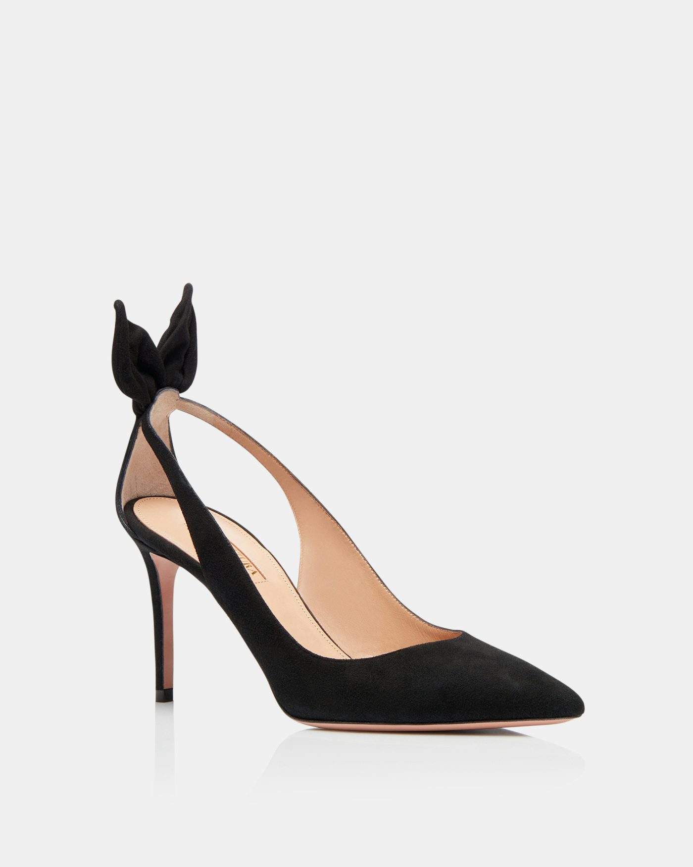 Bow Tie Pump 85 BLACK 1
