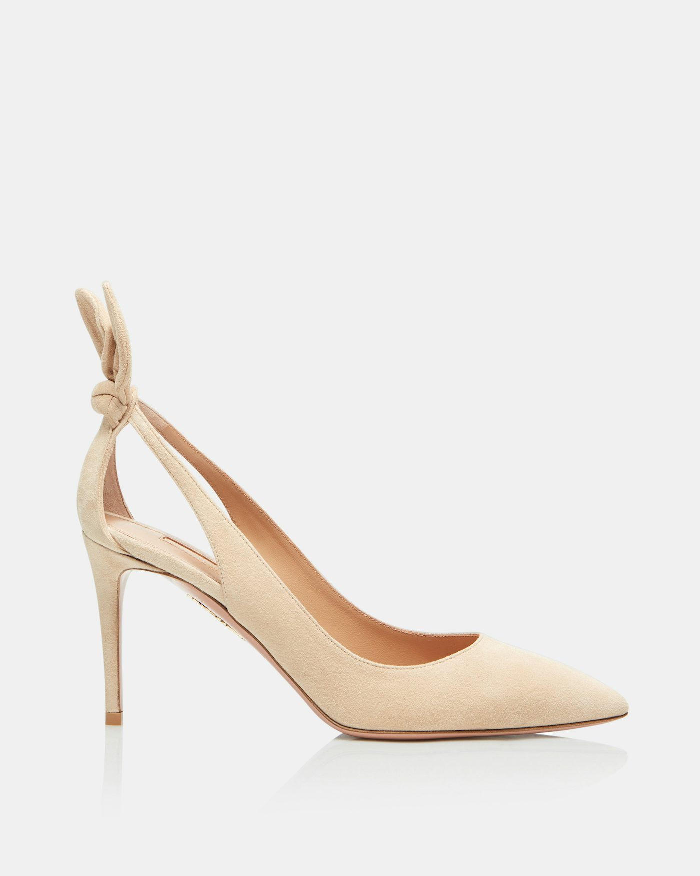 Bow Tie Pump 85 BEIGE 2