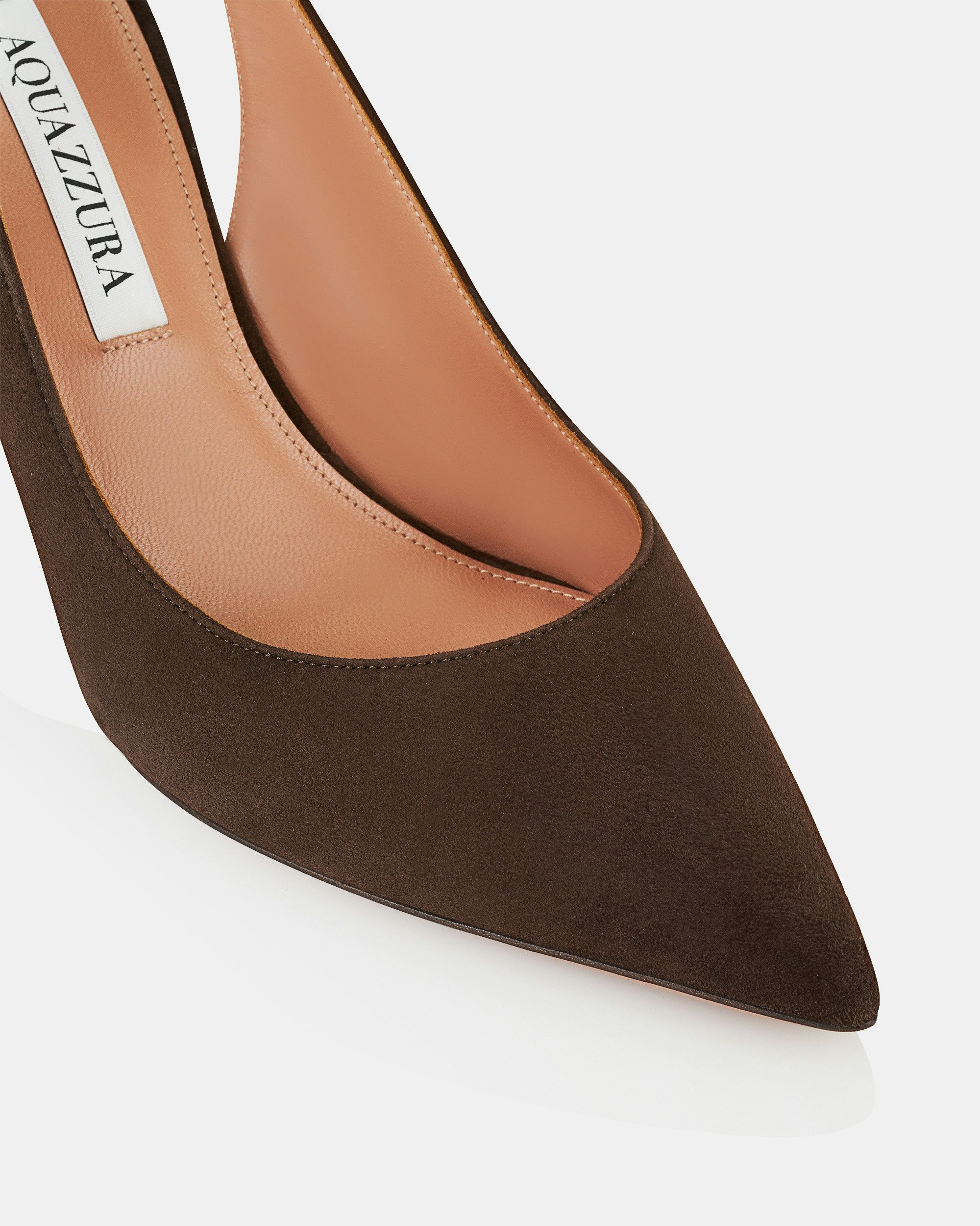 Bow Tie Pump 85 BROWN Aquazzura@ Official