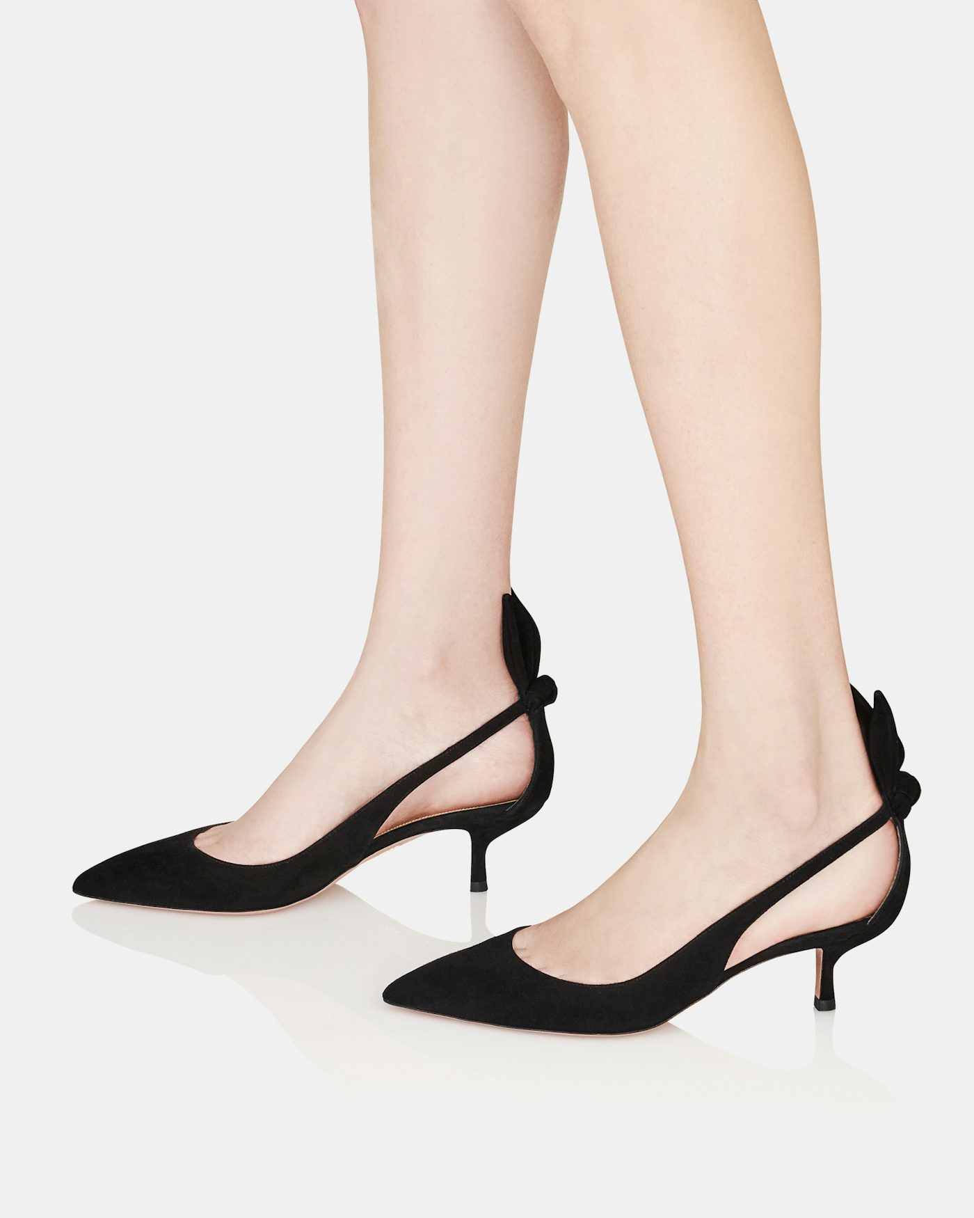 Bow Tie Pump 50 BLACK Aquazzura@ Official