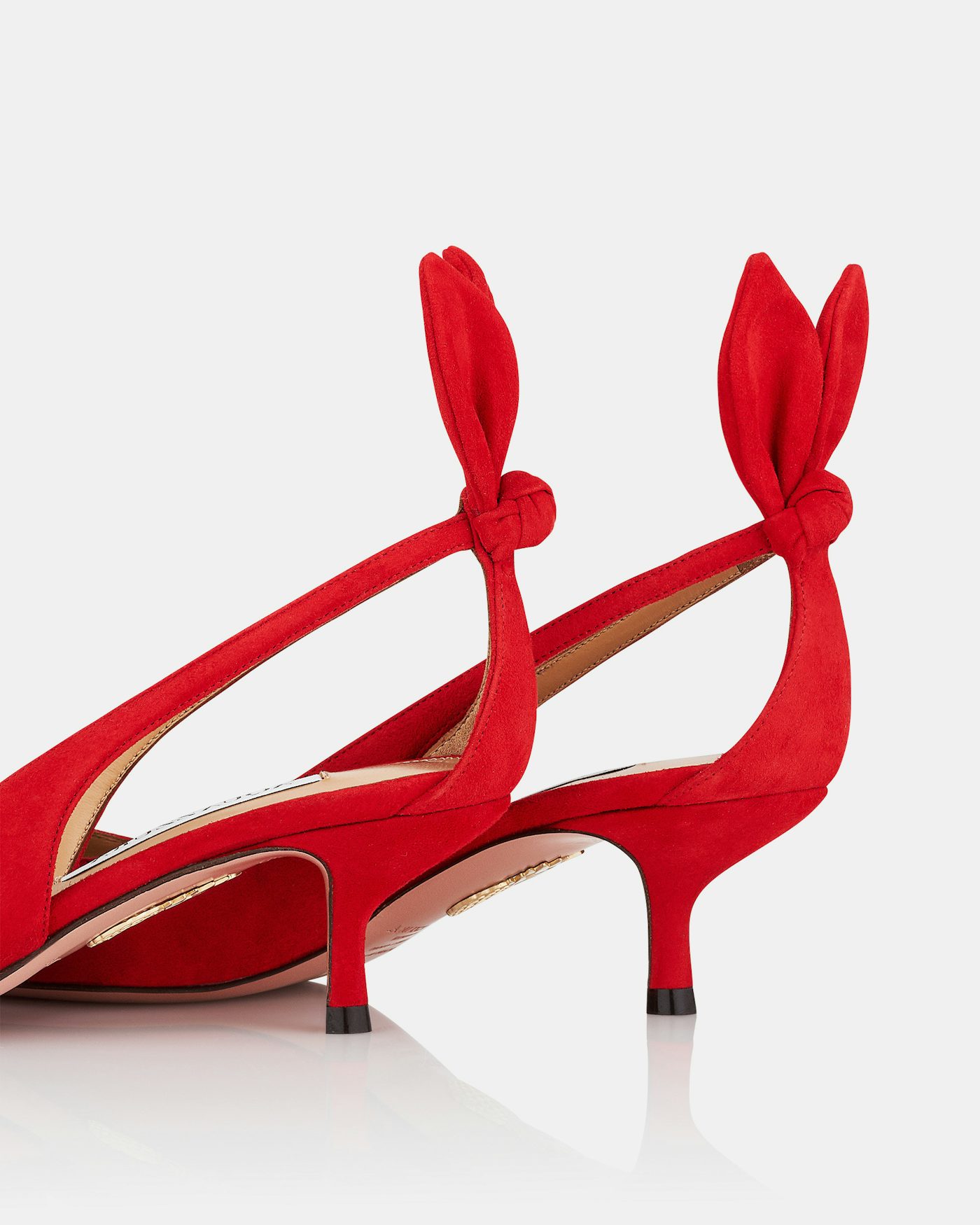 Bow Tie Pump 50 RED Aquazzura@ Official