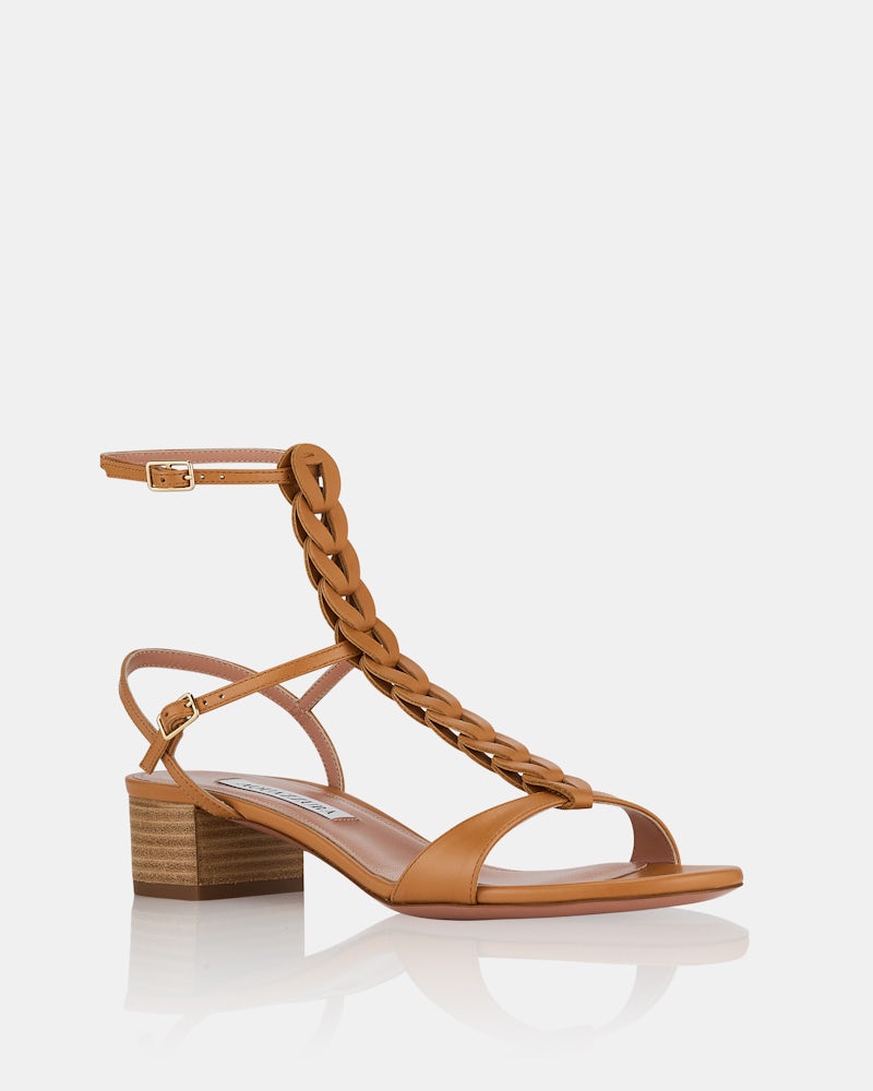 Destiny Gladiator Sandal 35 BROWN Aquazzura@ Official