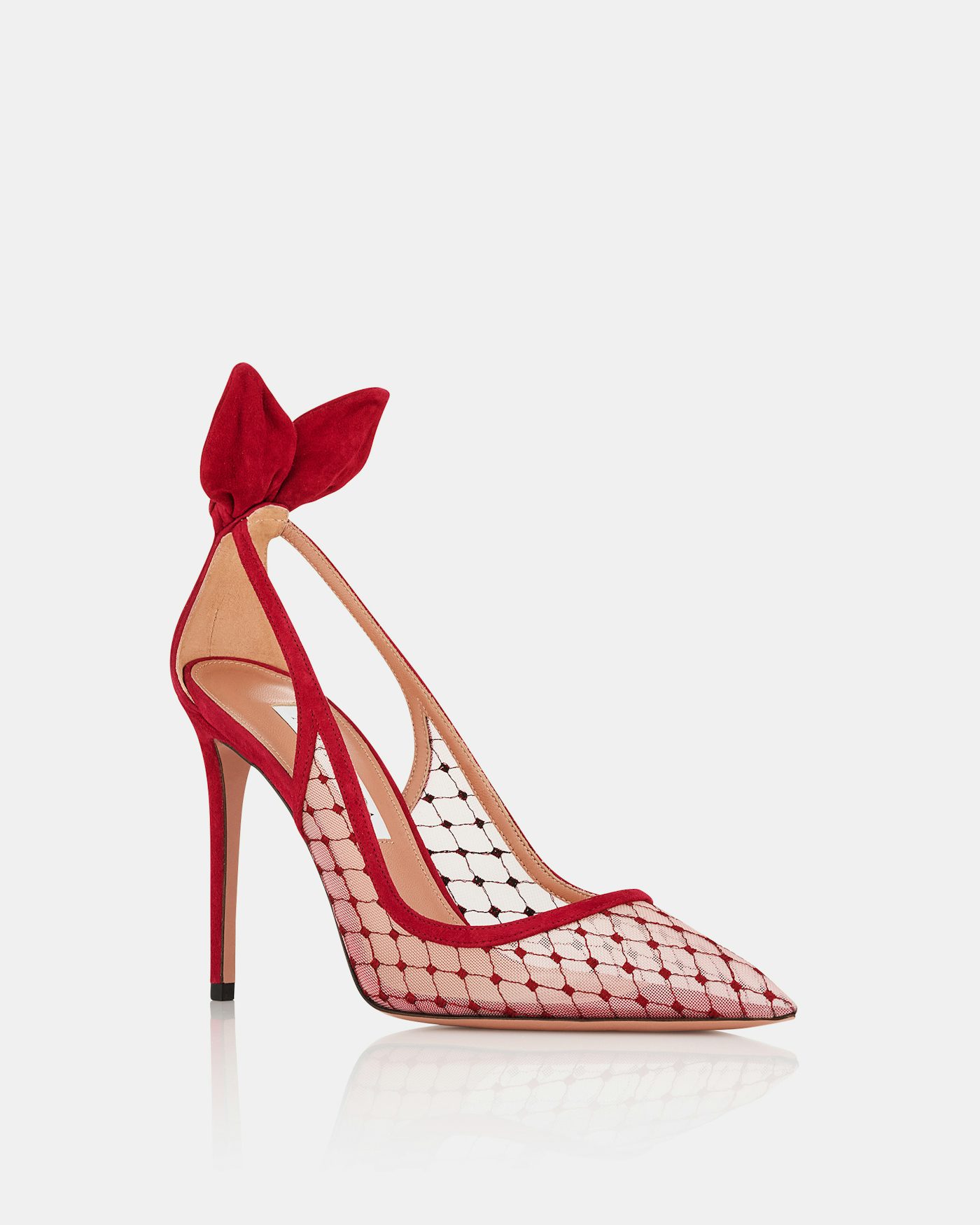 Bow Tie Net Pump 105 BORDEAUX 1