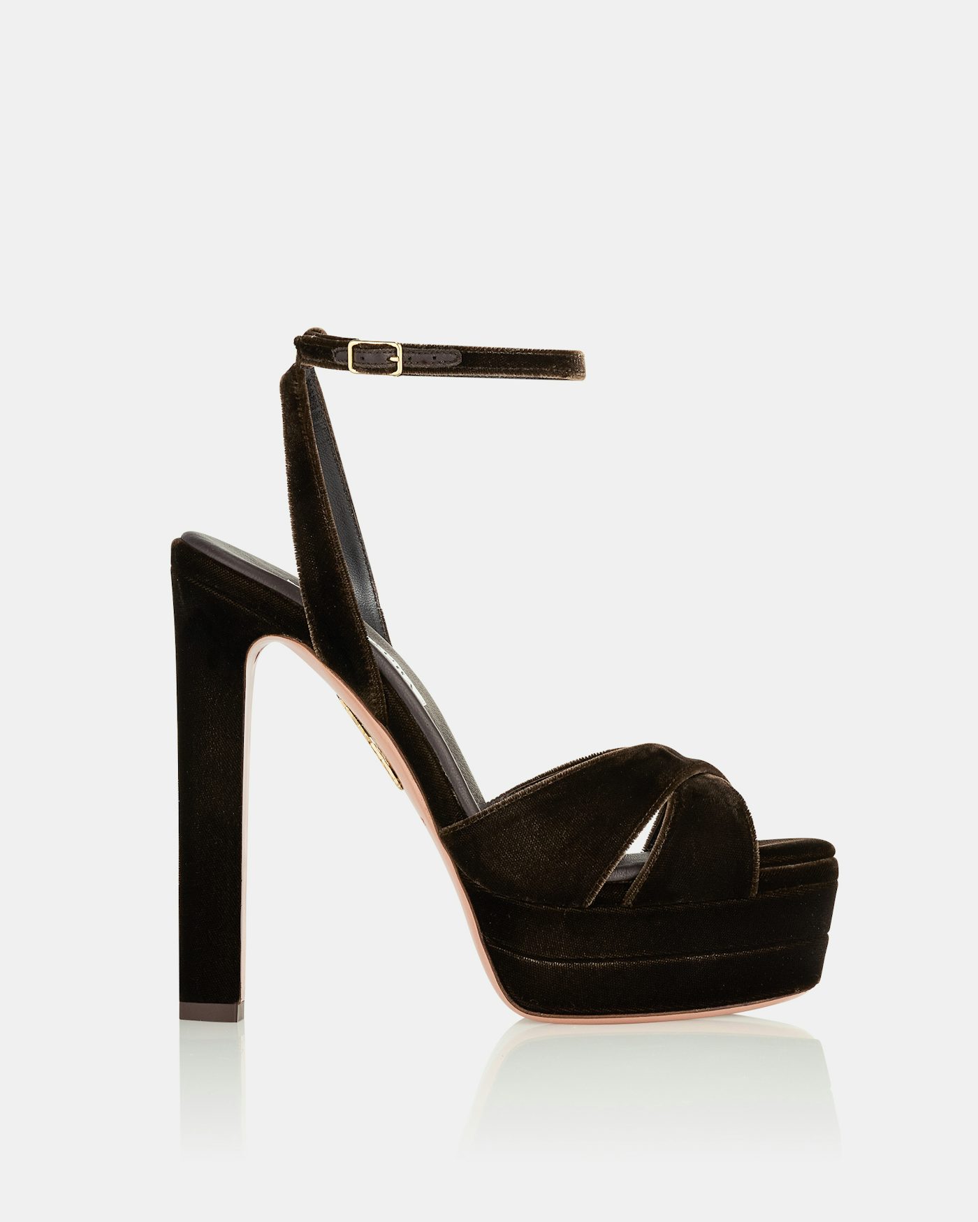 Divine Sandal Plateau 130 BROWN 2