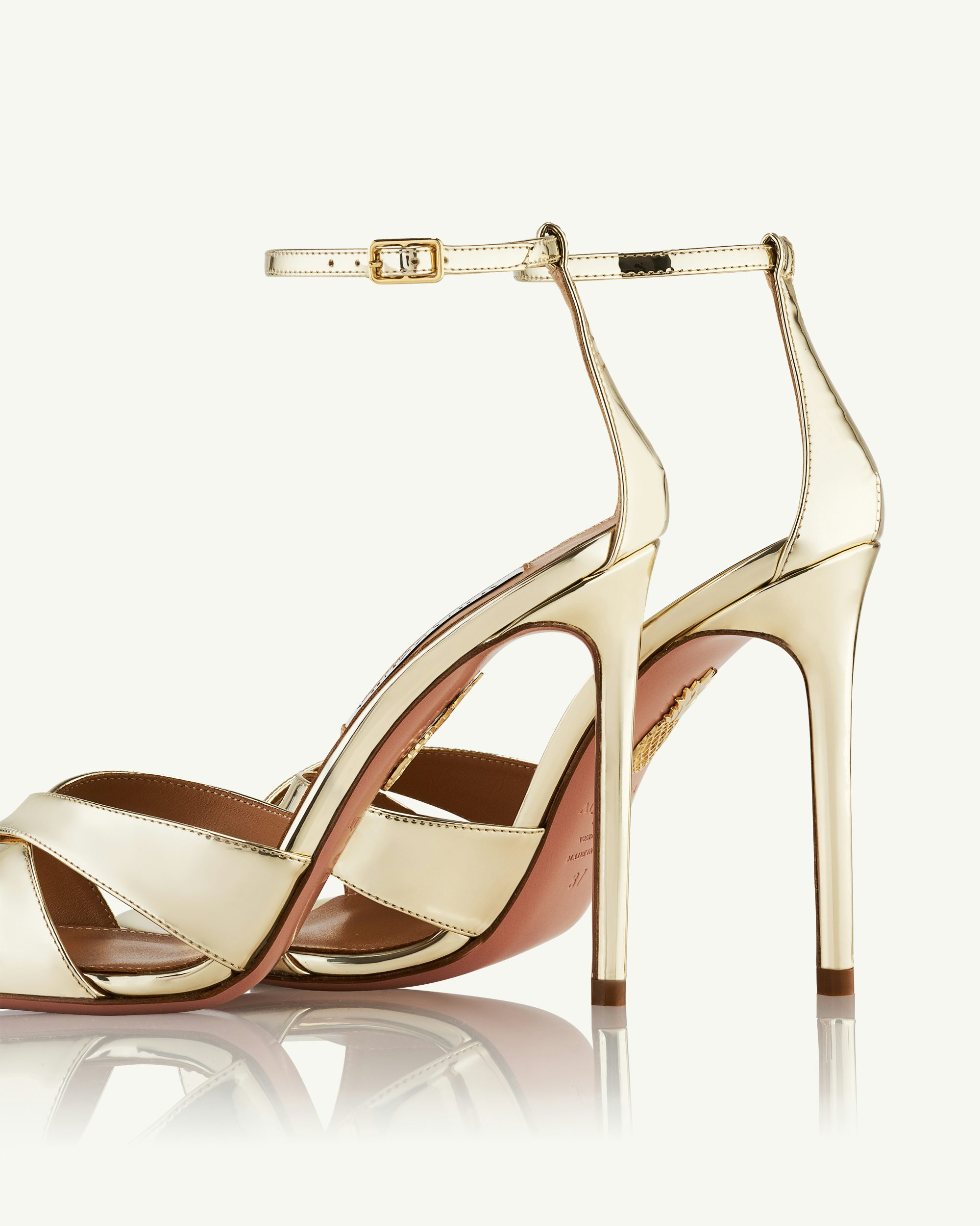 Divine Sandal 105 GOLD Aquazzura@ Official