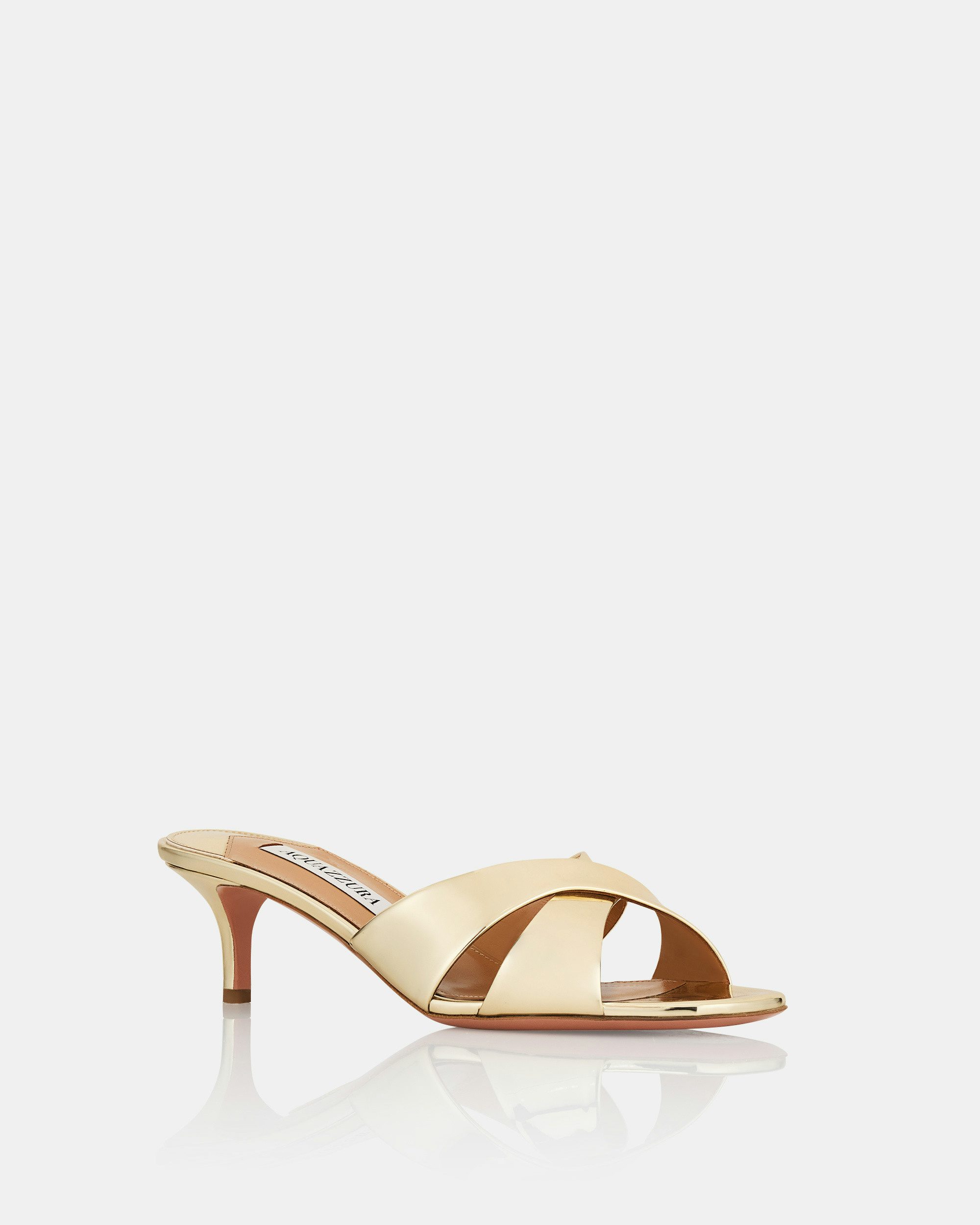 Divine Mule 50 GOLD Aquazzura@ Official