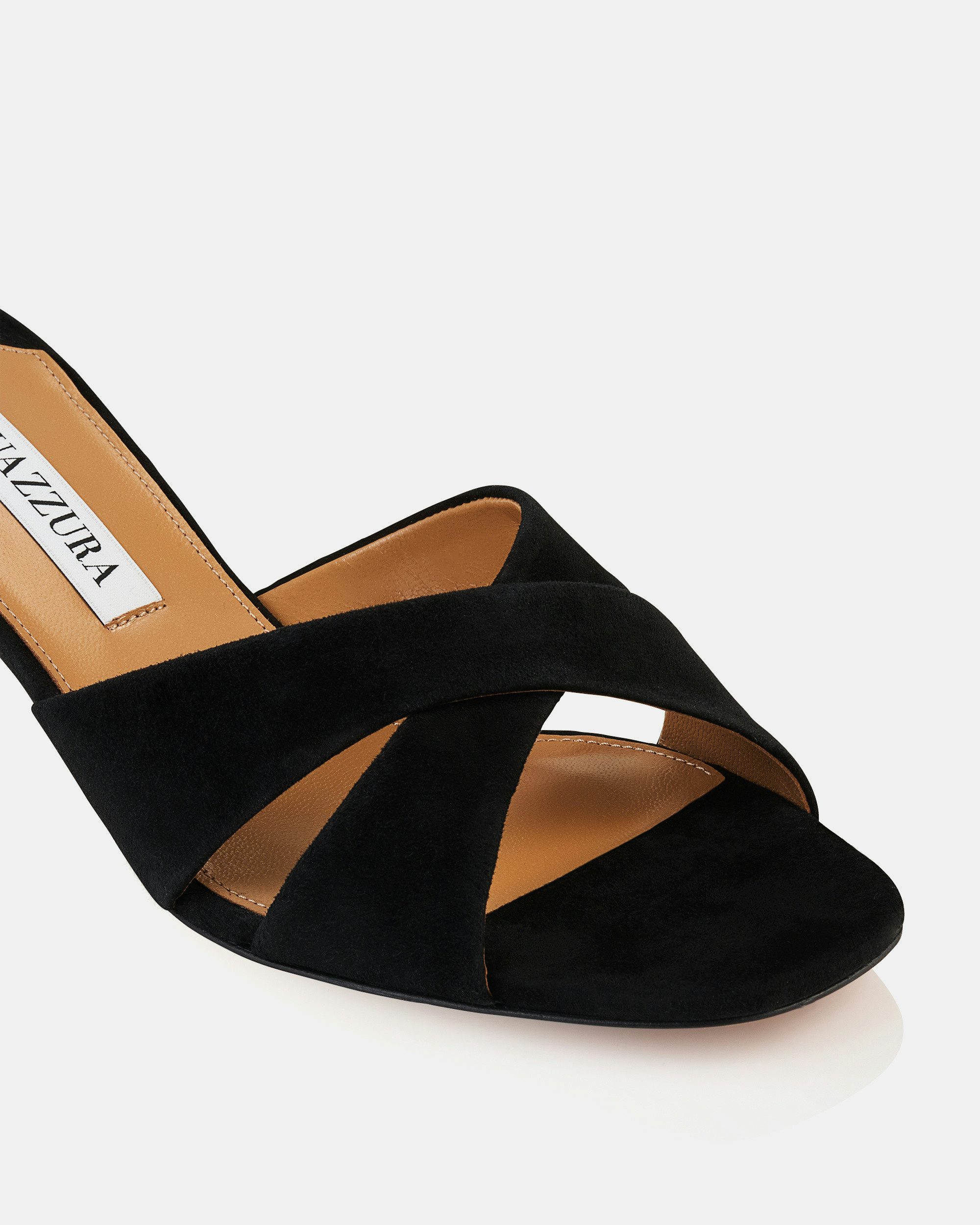 Divine Mule 50 BLACK Aquazzura@ Official
