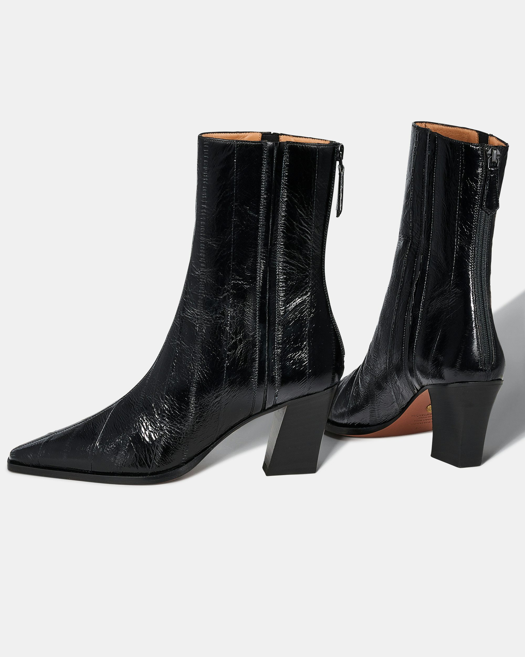 Francoise Lined Bootie 70 BLACK Aquazzura@ Official