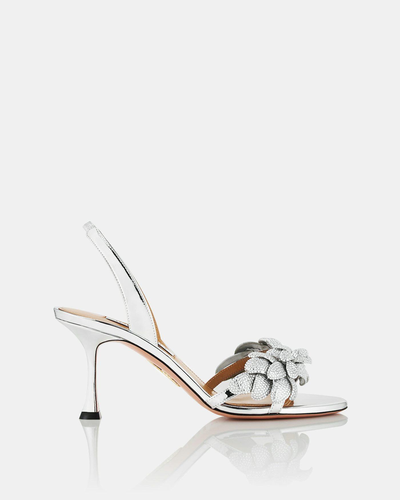 Galactic Flower Sandal 75 SILVER 2