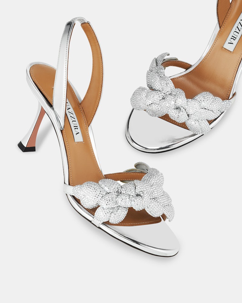 Galactic Flower Sandal 75 ARGENTO 3