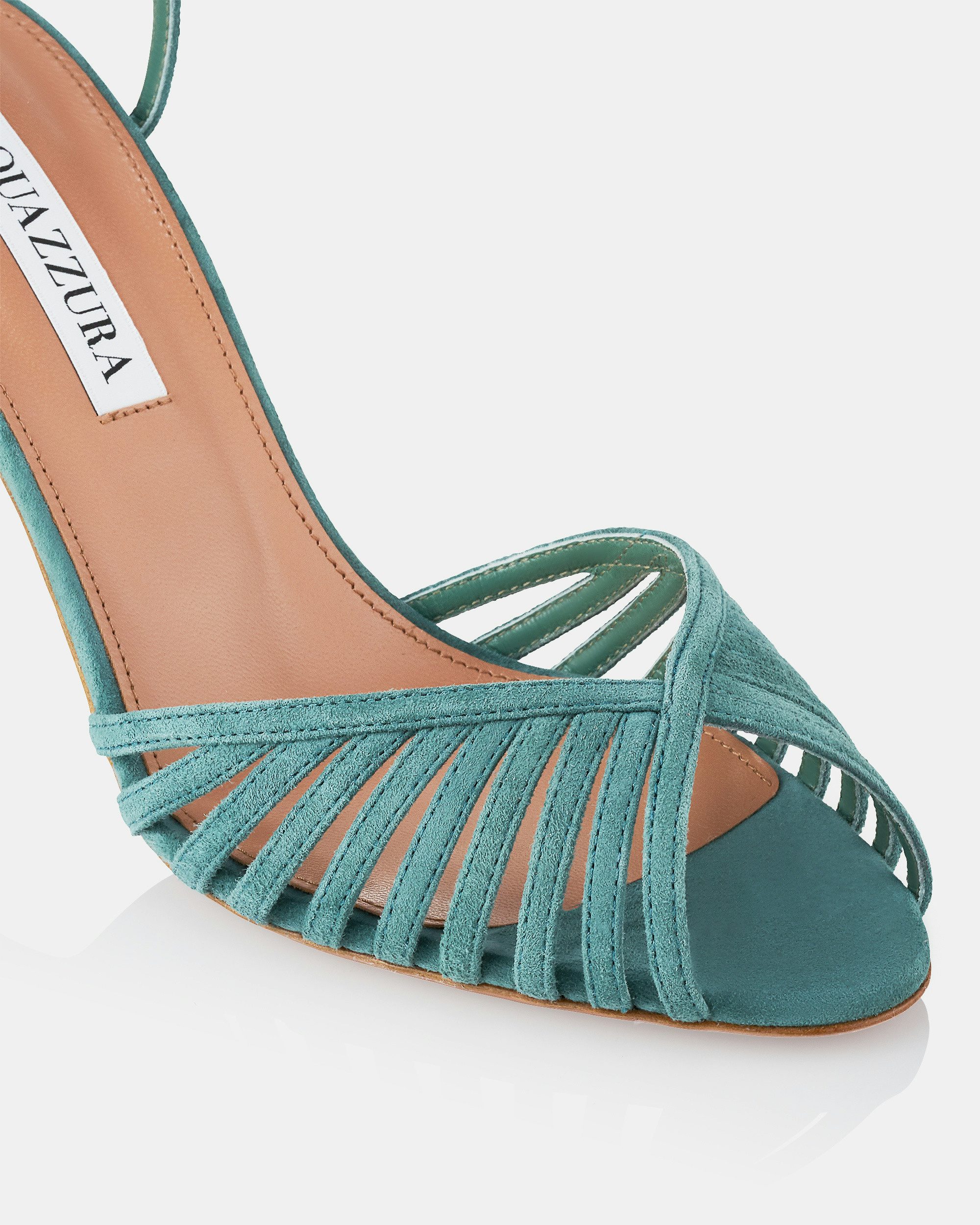 Hold Me Sandal 85 TURQUOISE Aquazzura@ Official