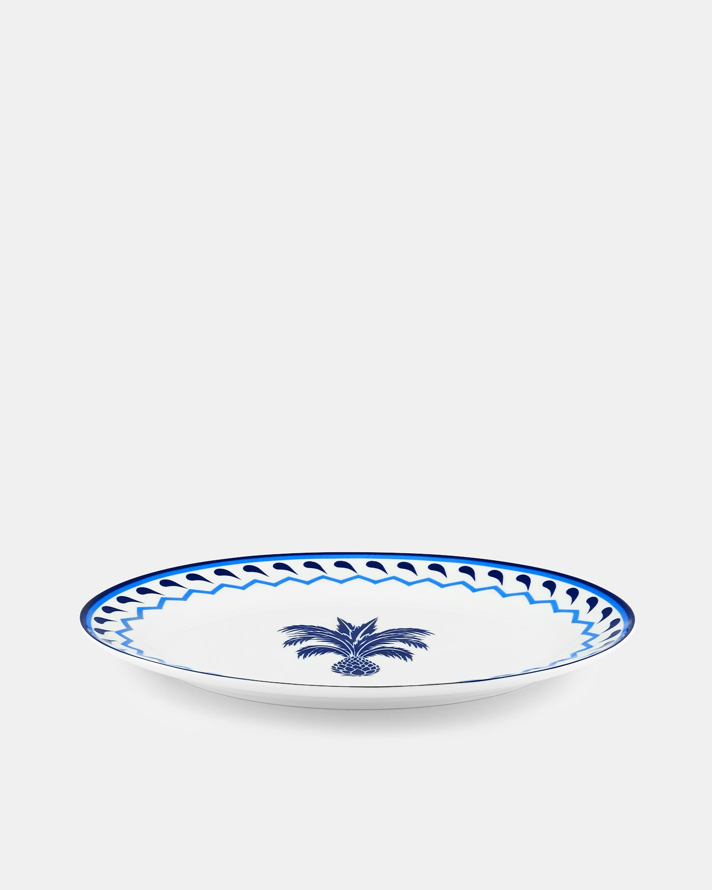 Jaipur Oval Platter BLU 0