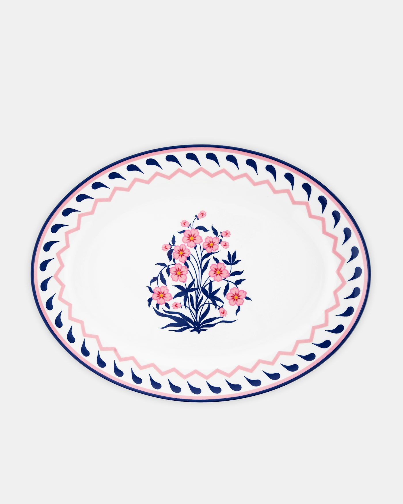 Jaipur Oval Platter ROSA 2