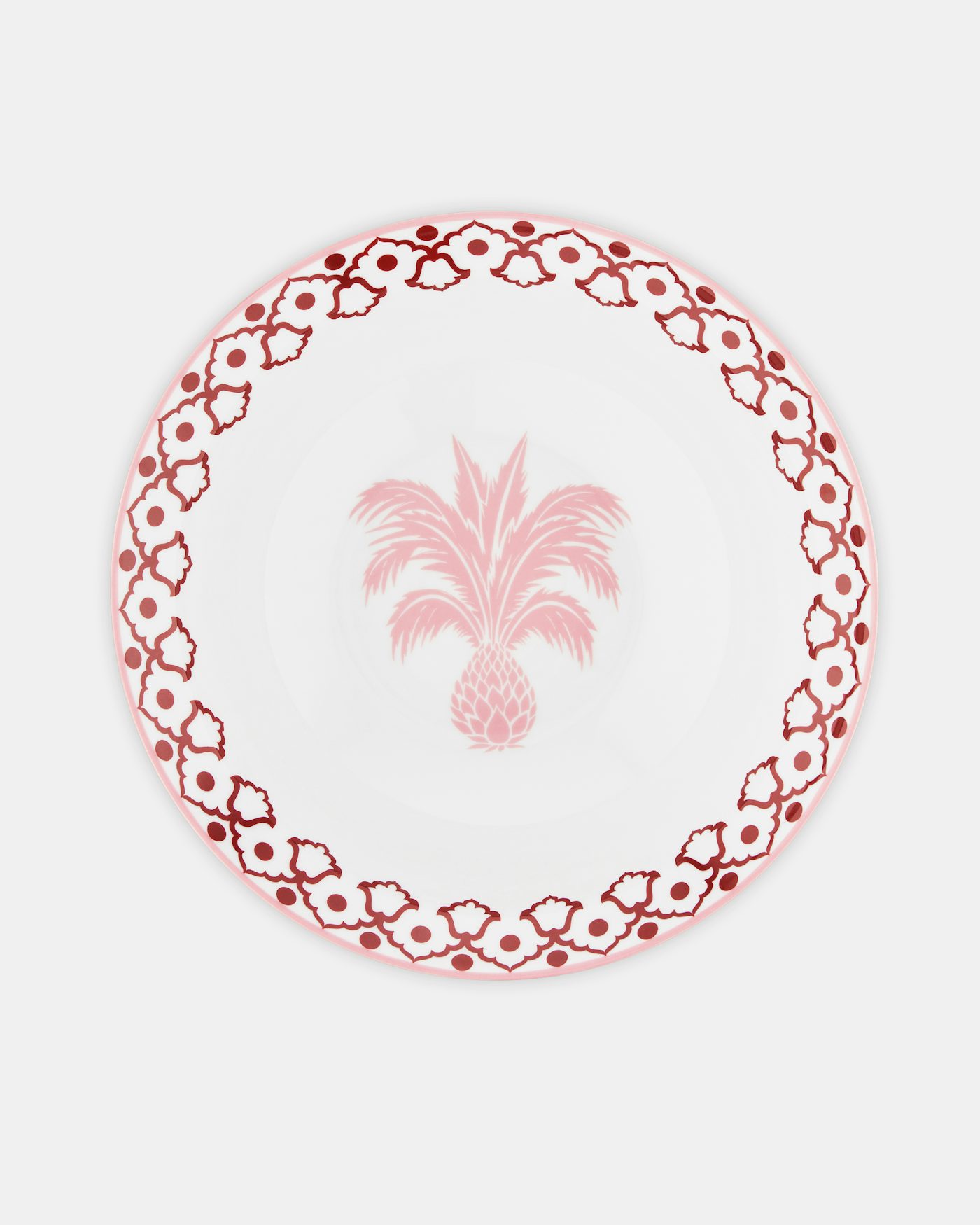 Jaipur Round Salad Bowl BORDEAUX 1