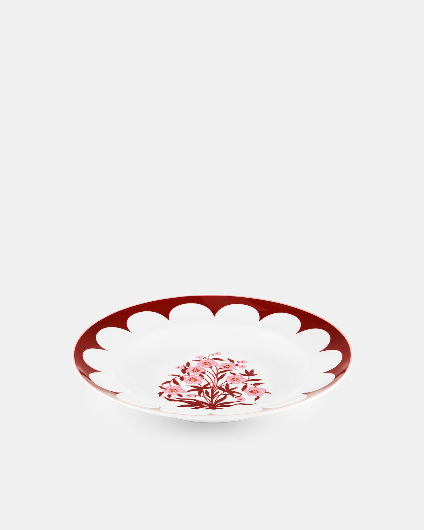 Jaipur Soup Plate BORDEAUX 1