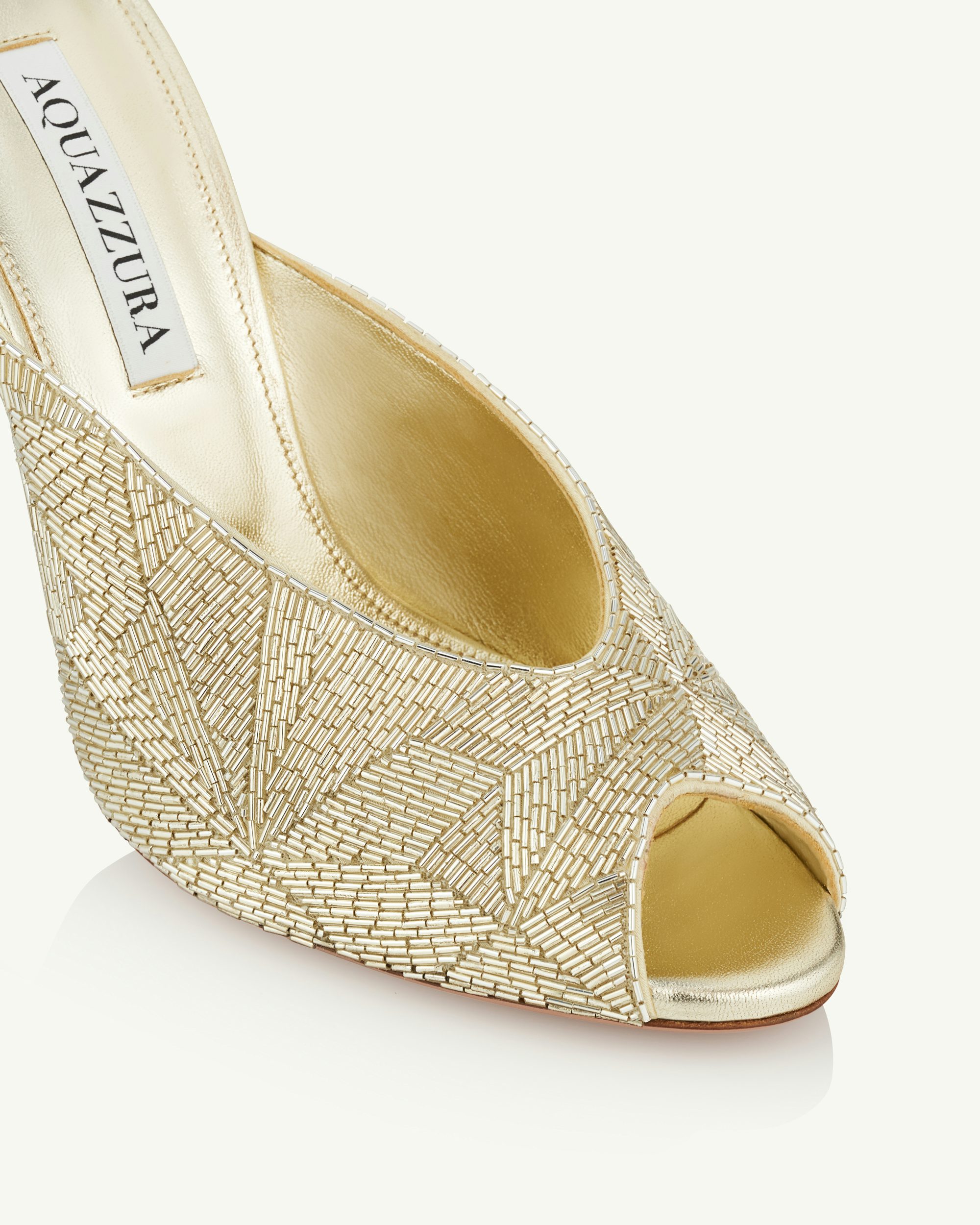 La Nuit Mule 105 GOLD Aquazzura@ Official