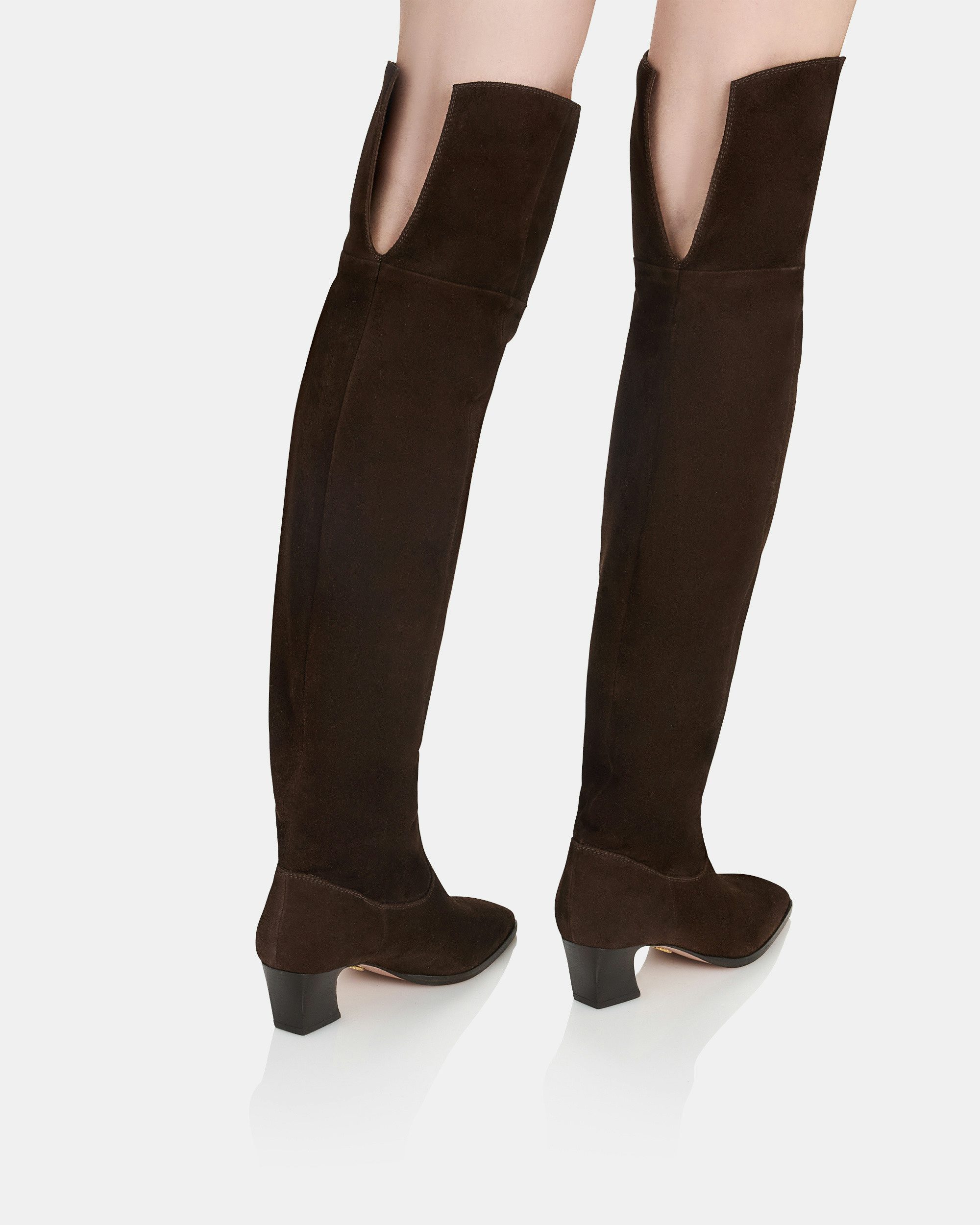 極美品✨L'Appartement 別注 BRENTA Cover Boots Nomad Otk Boot 50 BROWN Aquazzura@ Official