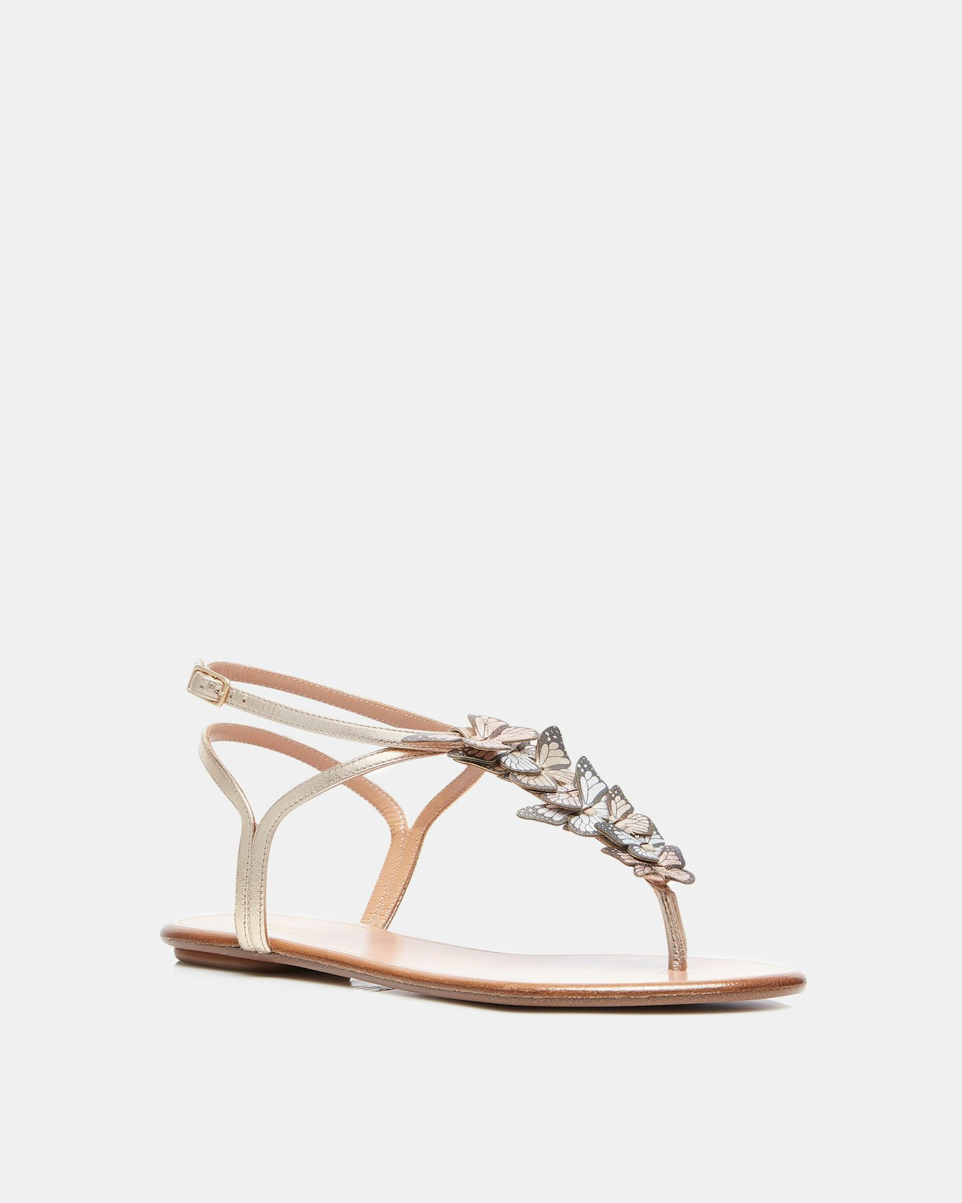 Papillon Sandal Flat ORO 1