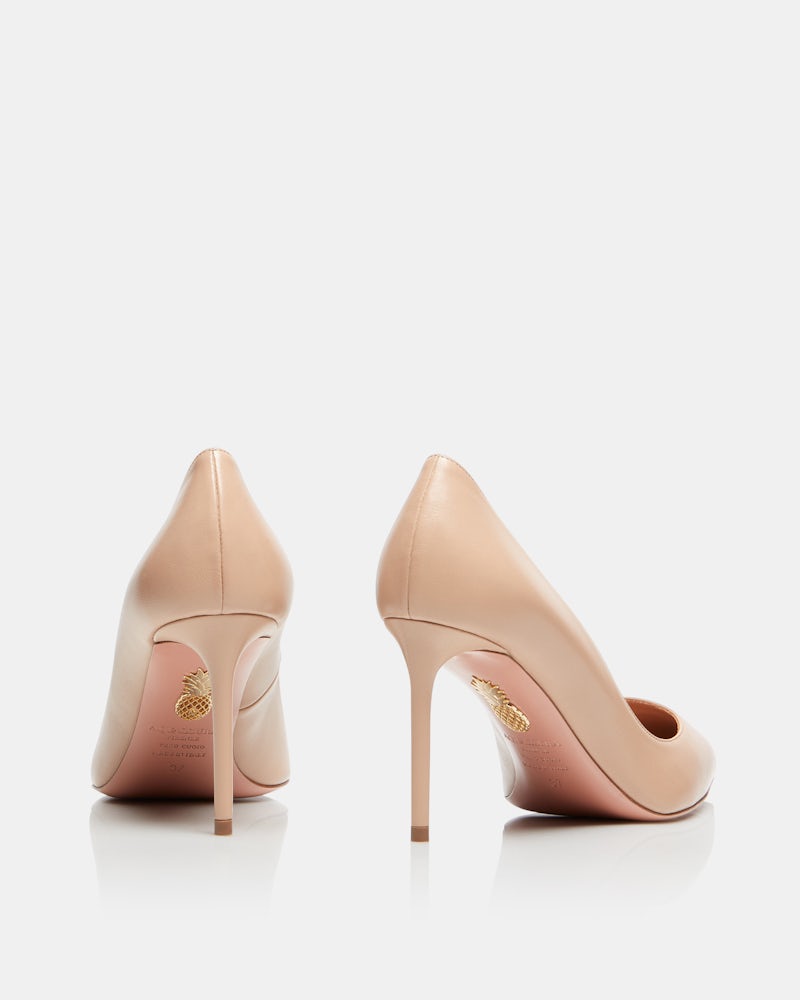 Purist Pump 85 BEIGE Aquazzura@ Official