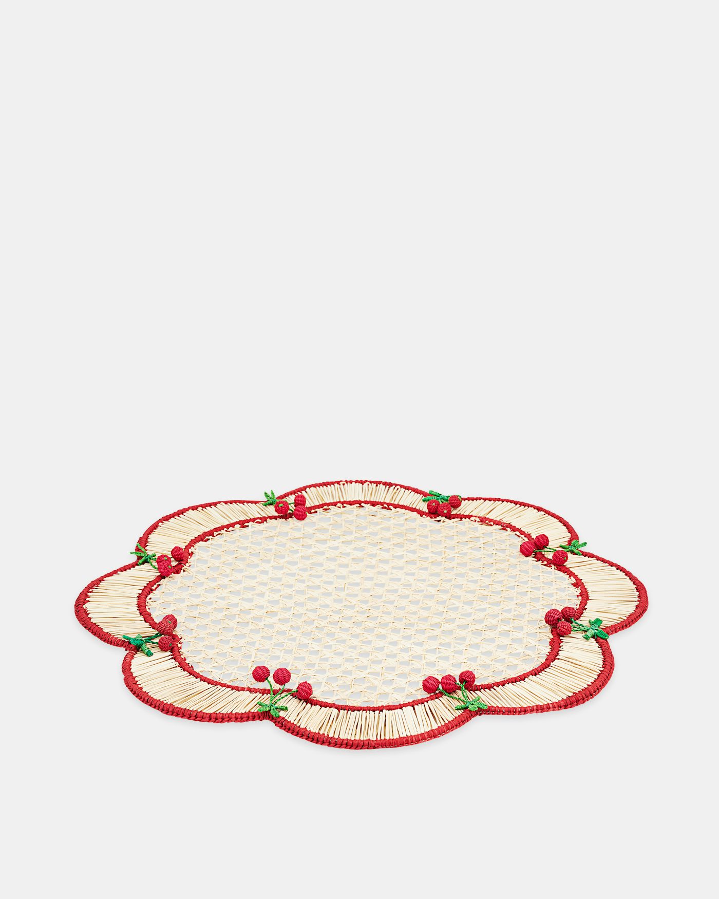 Rafia Placemat ROSSO 1