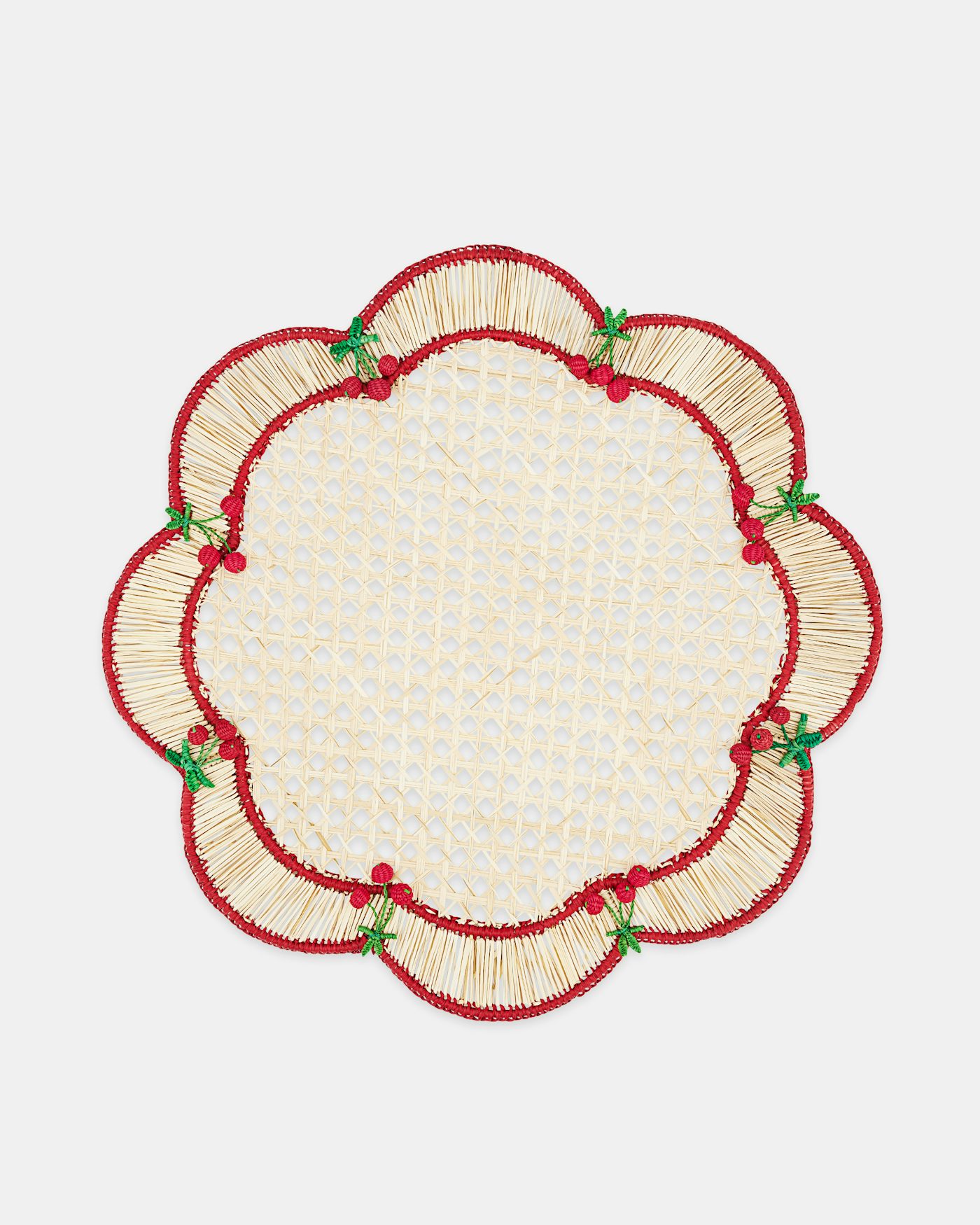 Rafia Placemat ROSSO 2