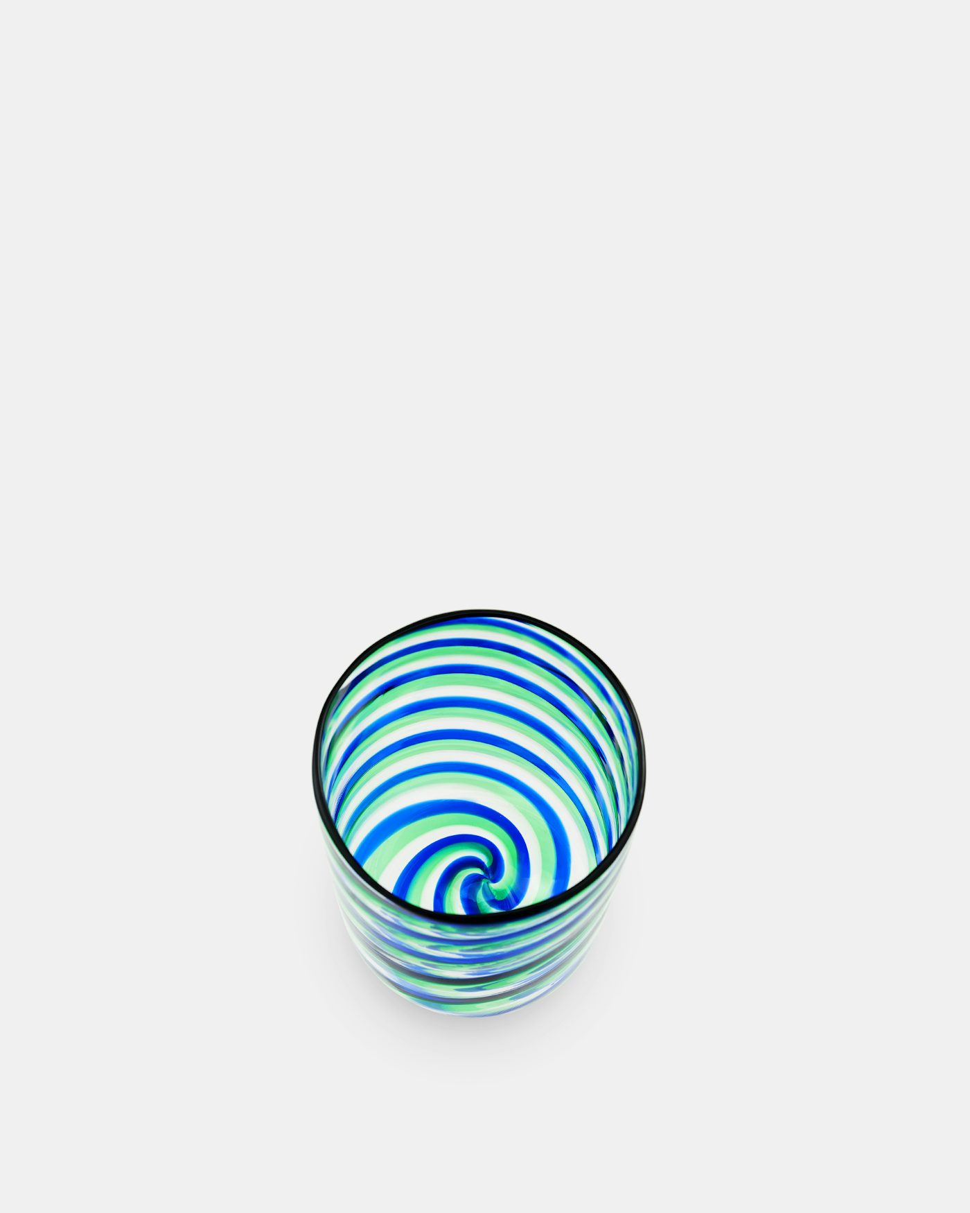 Rainbow Swirl Shot Glass VERDE 1