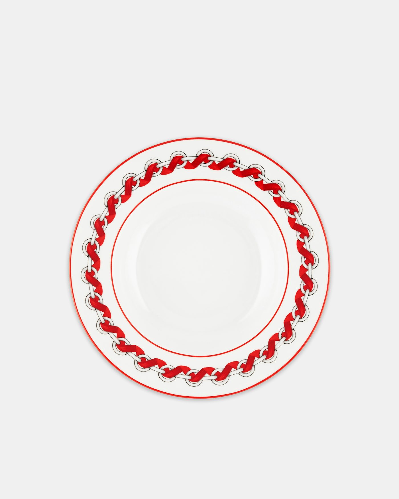 Riviera Soup Plate ROSSO 2
