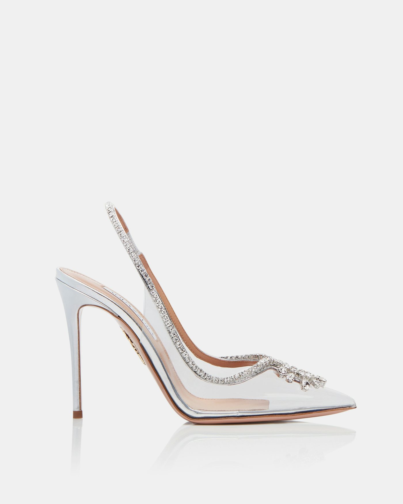 Seduction Crystal Pump 105 SILVER 2