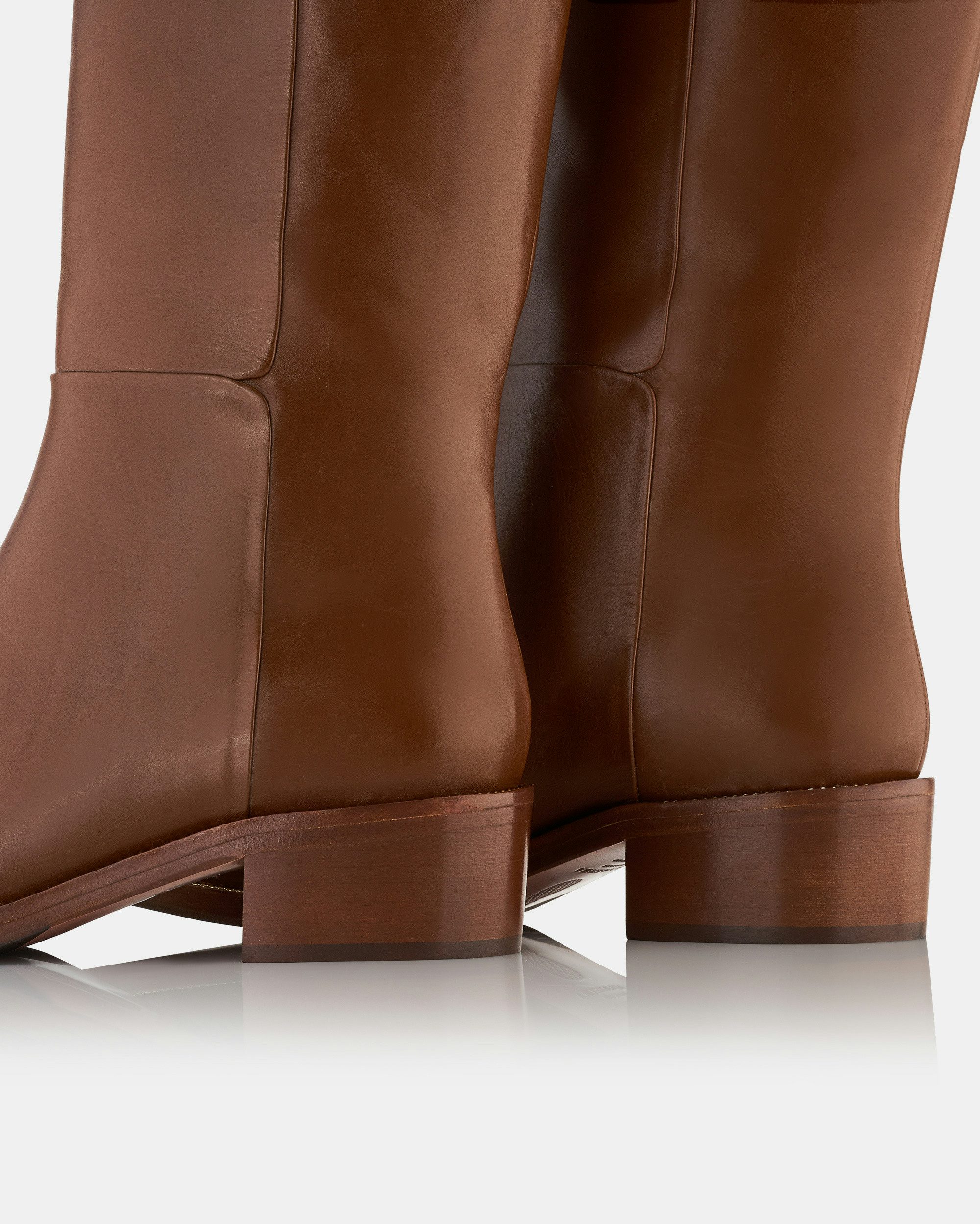 Sellier Boot Flat BROWN Aquazzura@ Official