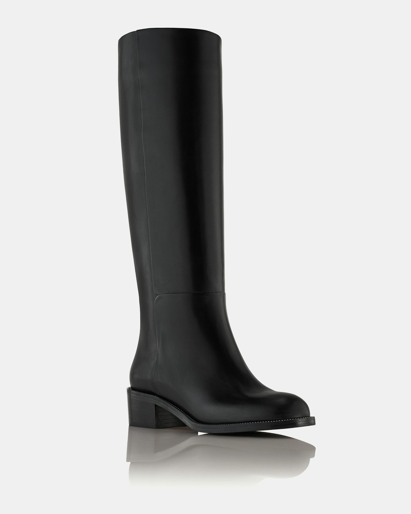 Sellier Boot Flat BLACK 1